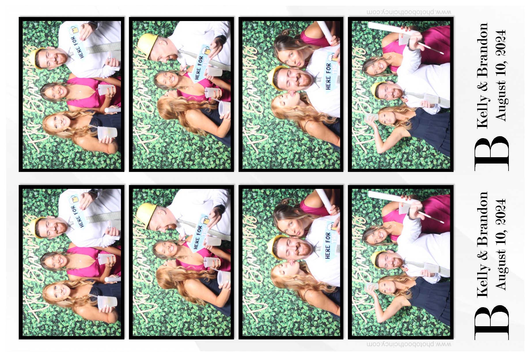 Kelly & Brandon | View more photos from the event at gallery.photoboothcincy.com/u/PhotoBoothCincy/Kelly-Brandon