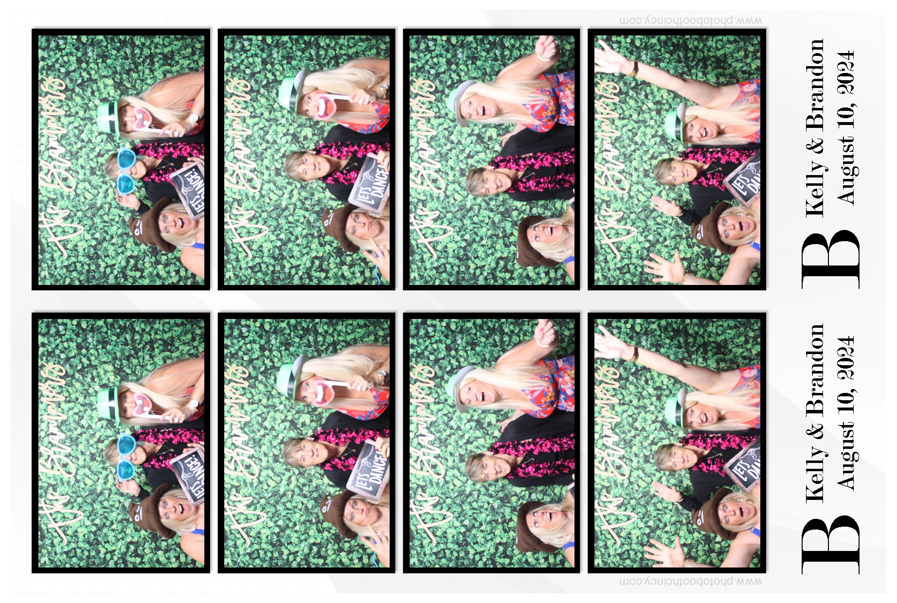 Kelly & Brandon | View more photos from the event at gallery.photoboothcincy.com/u/PhotoBoothCincy/Kelly-Brandon