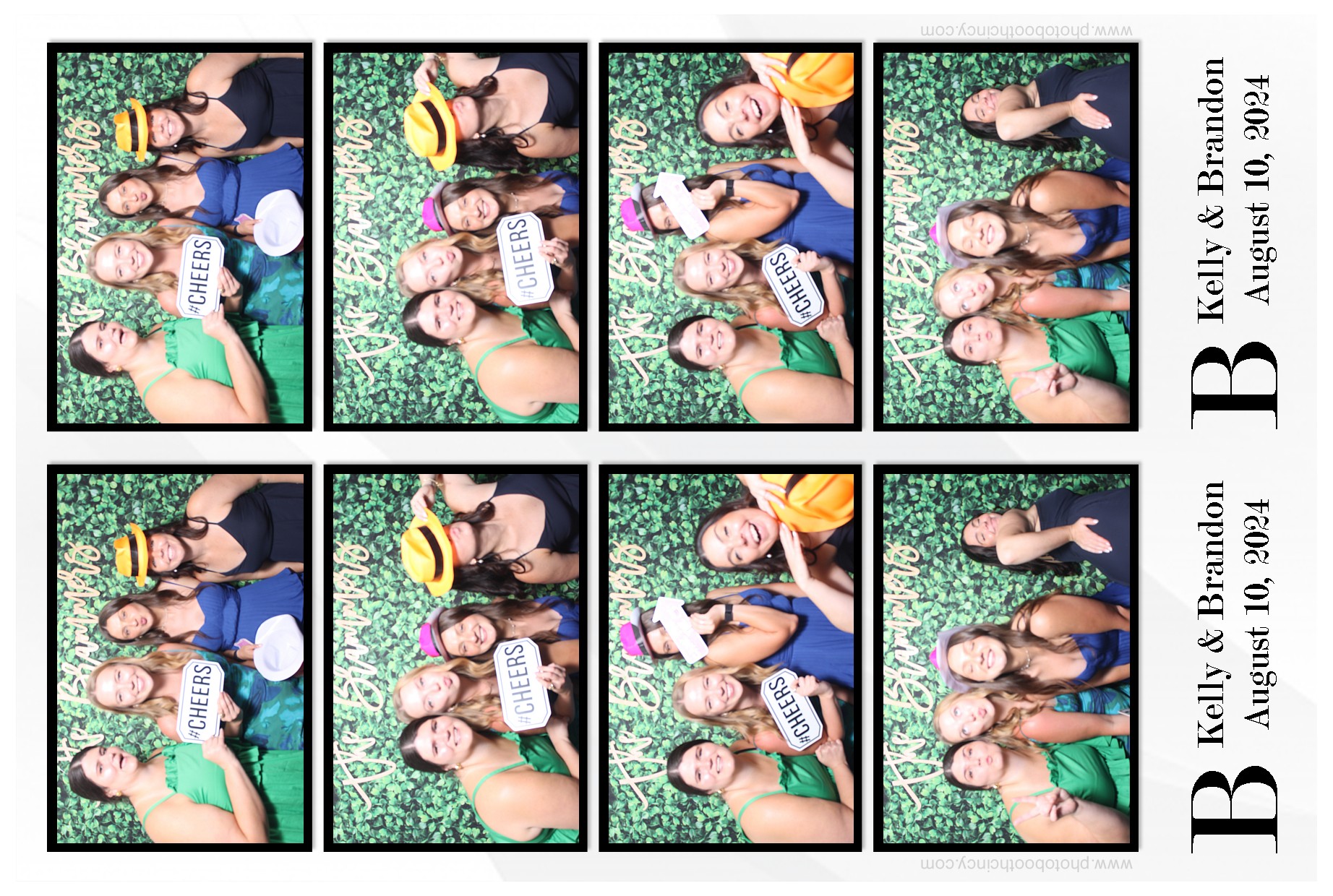 Kelly & Brandon | View more photos from the event at gallery.photoboothcincy.com/u/PhotoBoothCincy/Kelly-Brandon