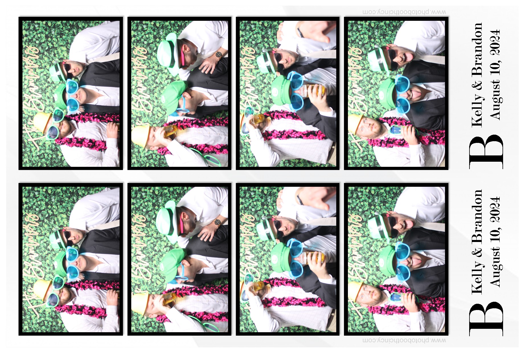 Kelly & Brandon | View more photos from the event at gallery.photoboothcincy.com/u/PhotoBoothCincy/Kelly-Brandon