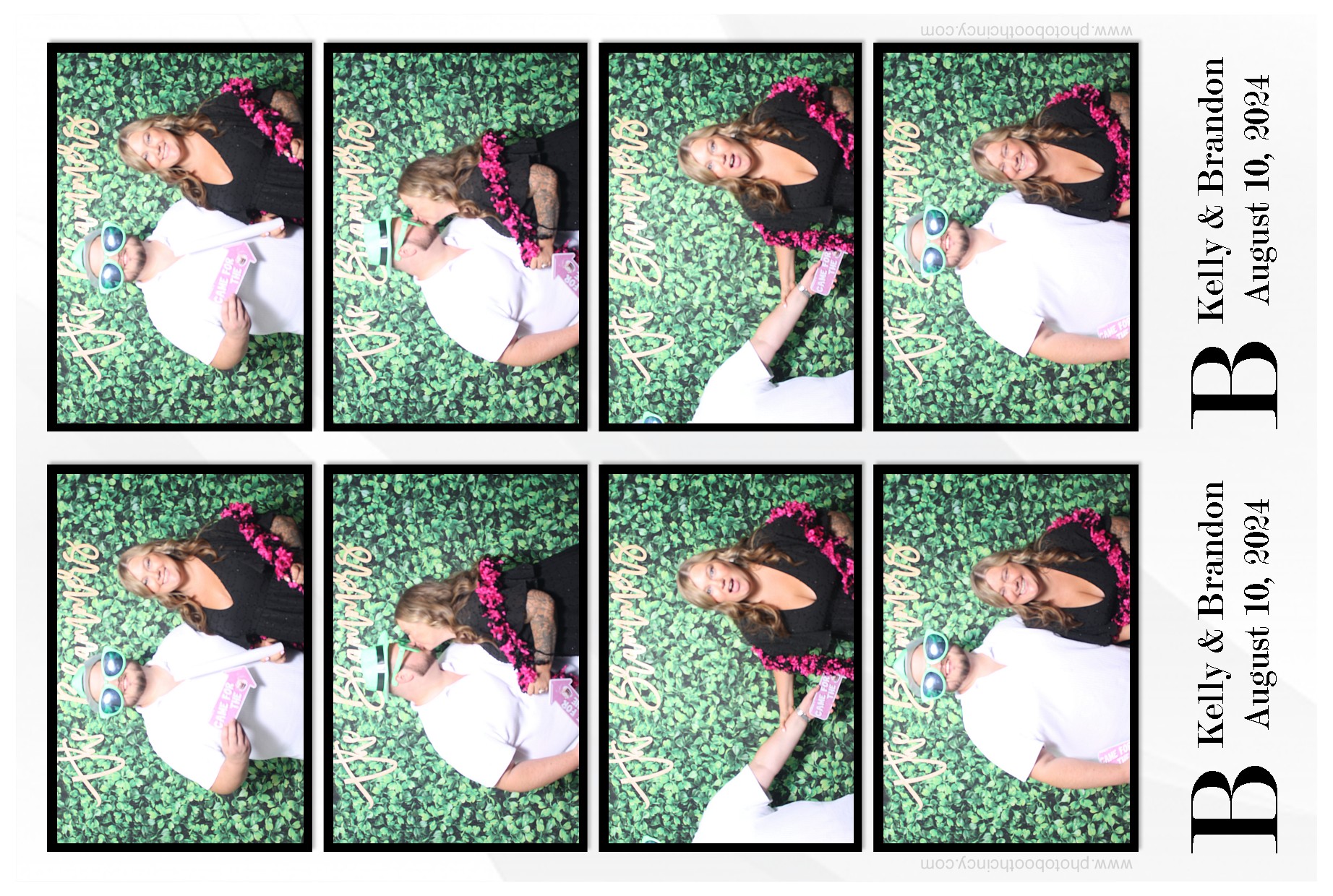 Kelly & Brandon | View more photos from the event at gallery.photoboothcincy.com/u/PhotoBoothCincy/Kelly-Brandon