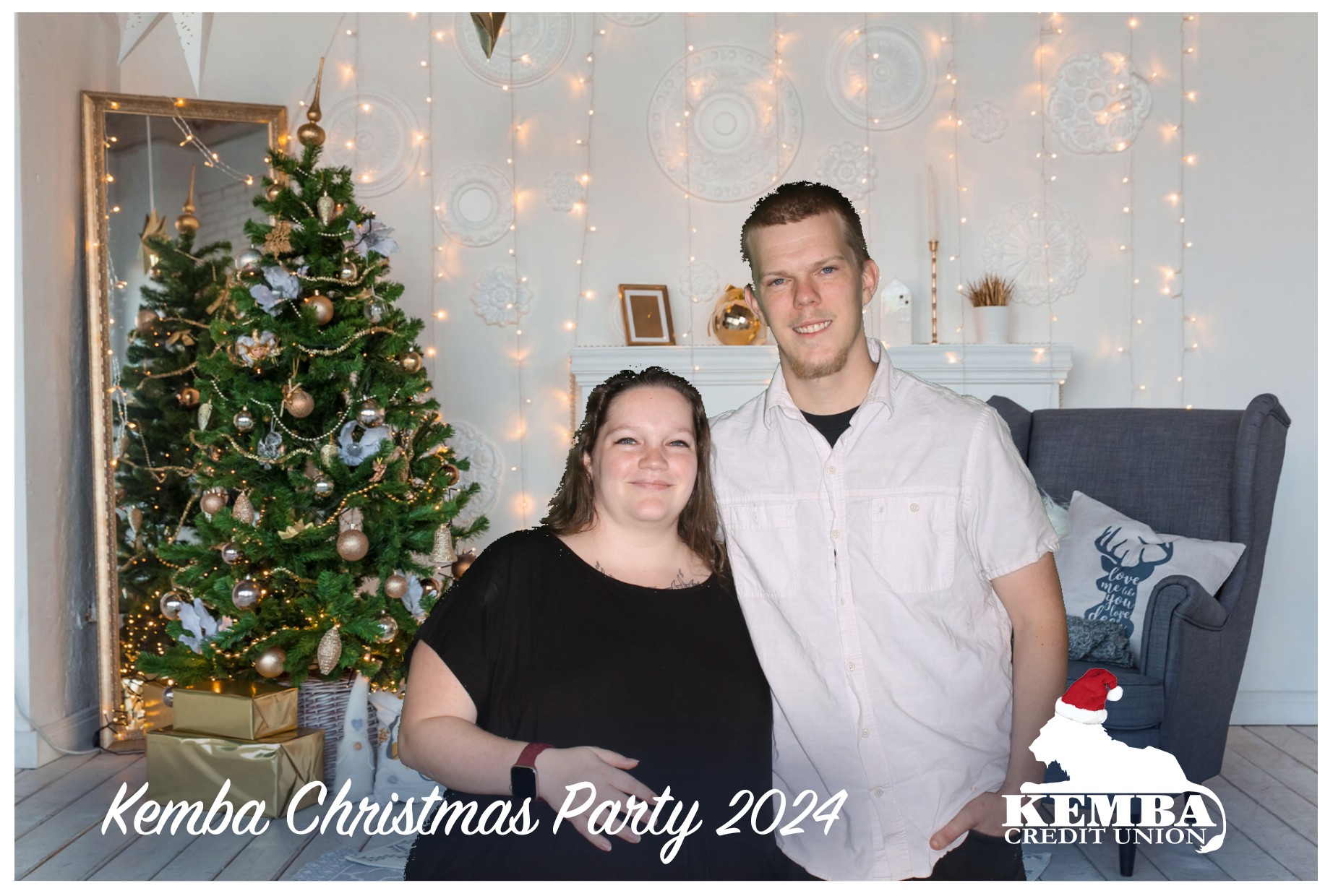 Kemba Credit Union Christmas Party | View more photos from the event at gallery.photoboothcincy.com/u/PhotoBoothCincy/Kemba-Credit-Union-Christmas-Party