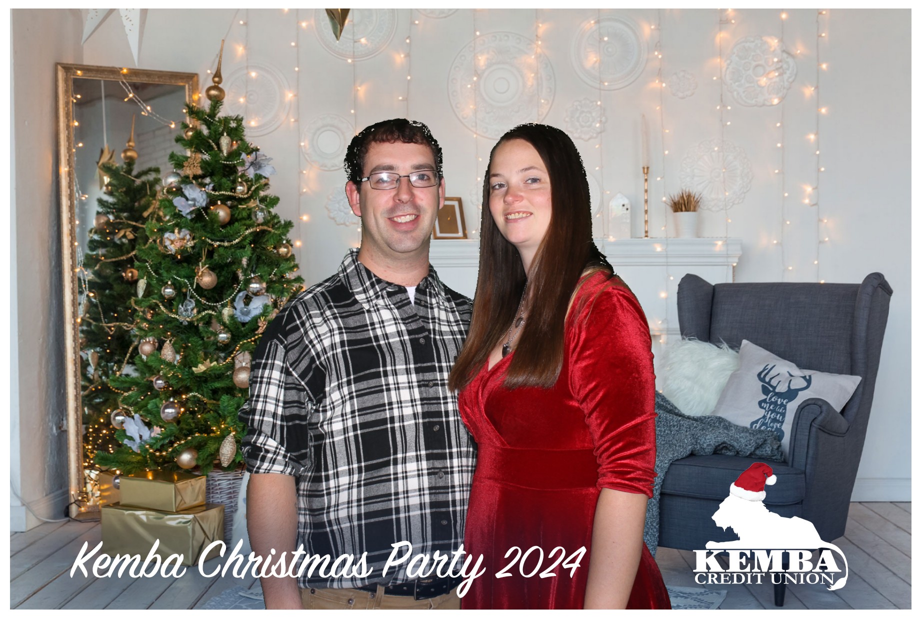 Kemba Credit Union Christmas Party | View more photos from the event at gallery.photoboothcincy.com/u/PhotoBoothCincy/Kemba-Credit-Union-Christmas-Party