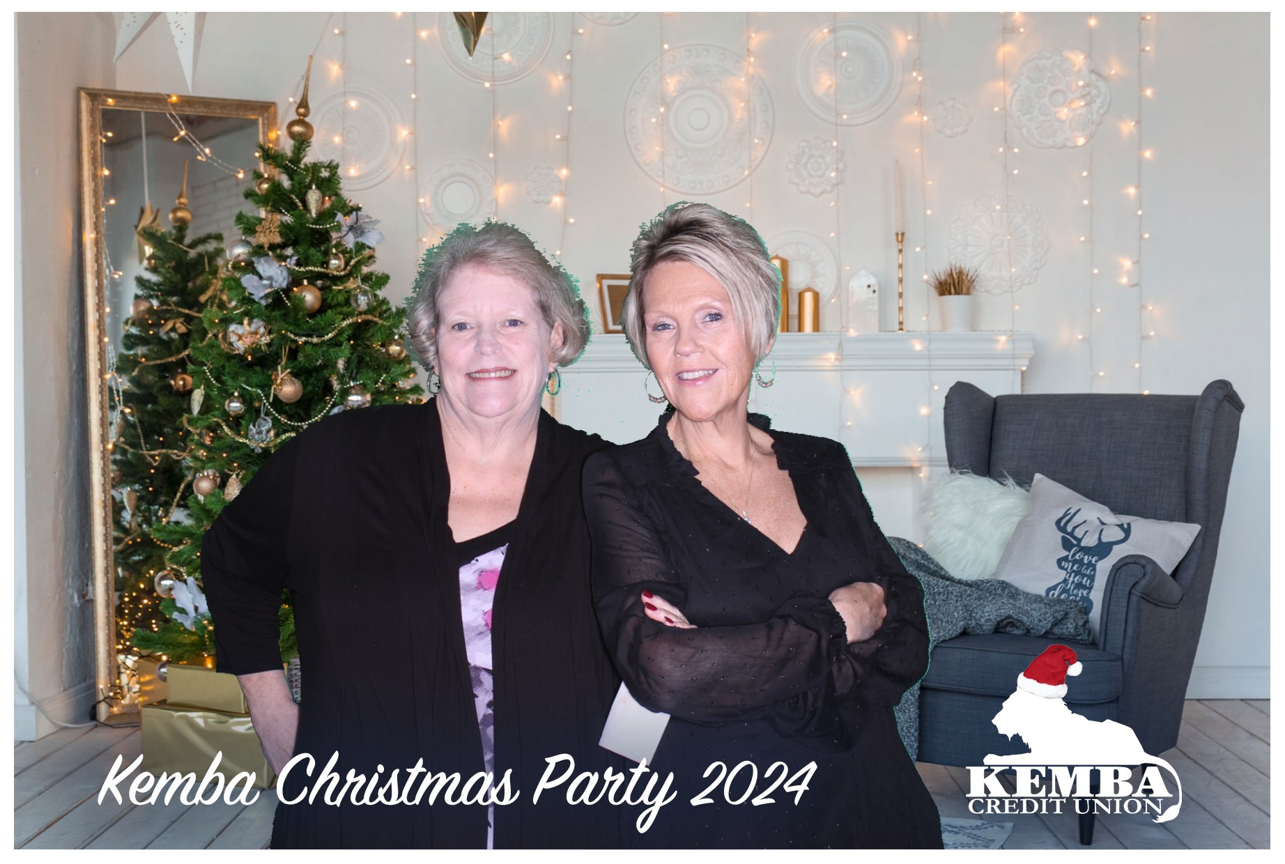 Kemba Credit Union Christmas Party | View more photos from the event at gallery.photoboothcincy.com/u/PhotoBoothCincy/Kemba-Credit-Union-Christmas-Party