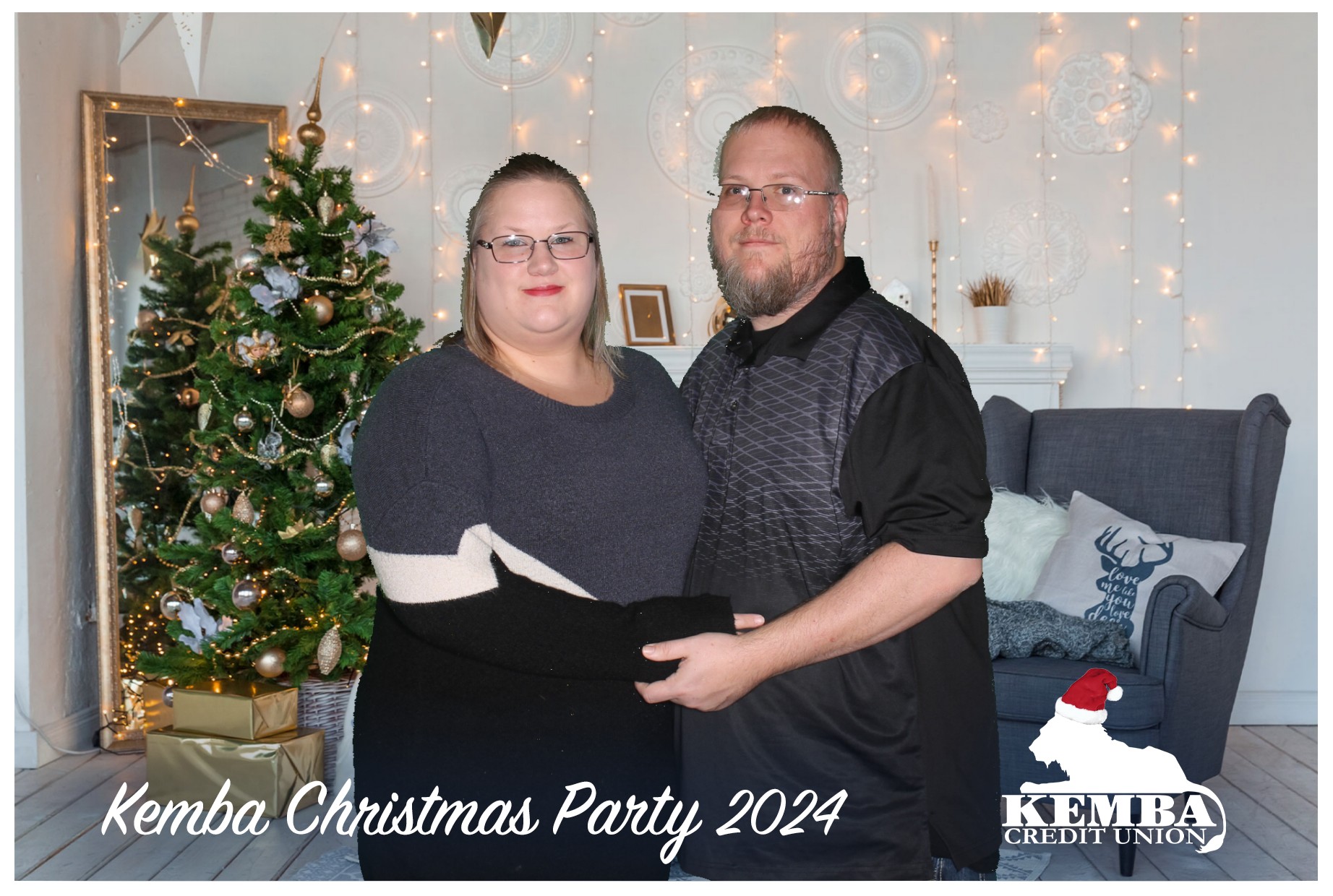 Kemba Credit Union Christmas Party | View more photos from the event at gallery.photoboothcincy.com/u/PhotoBoothCincy/Kemba-Credit-Union-Christmas-Party