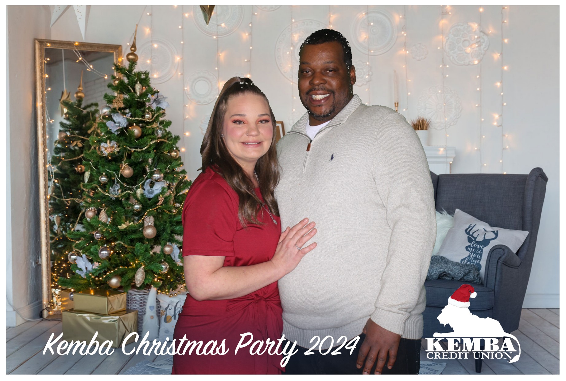 Kemba Credit Union Christmas Party | View more photos from the event at gallery.photoboothcincy.com/u/PhotoBoothCincy/Kemba-Credit-Union-Christmas-Party