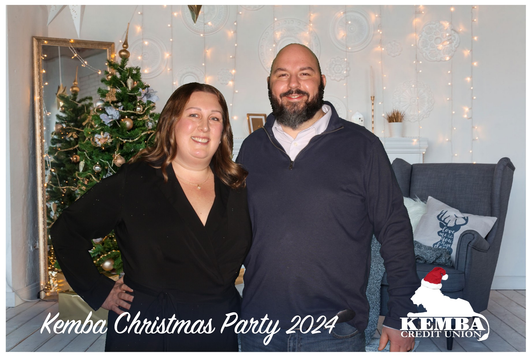 Kemba Credit Union Christmas Party | View more photos from the event at gallery.photoboothcincy.com/u/PhotoBoothCincy/Kemba-Credit-Union-Christmas-Party