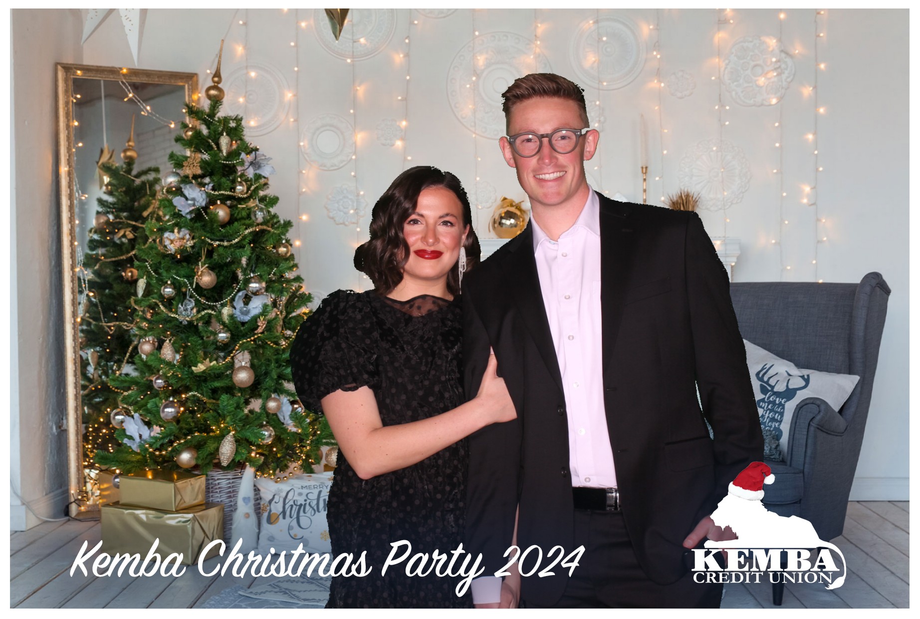 Kemba Credit Union Christmas Party | View more photos from the event at gallery.photoboothcincy.com/u/PhotoBoothCincy/Kemba-Credit-Union-Christmas-Party