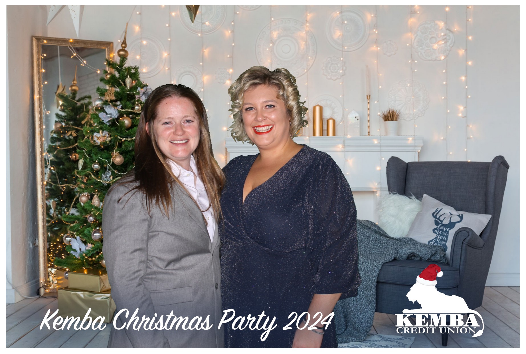 Kemba Credit Union Christmas Party | View more photos from the event at gallery.photoboothcincy.com/u/PhotoBoothCincy/Kemba-Credit-Union-Christmas-Party