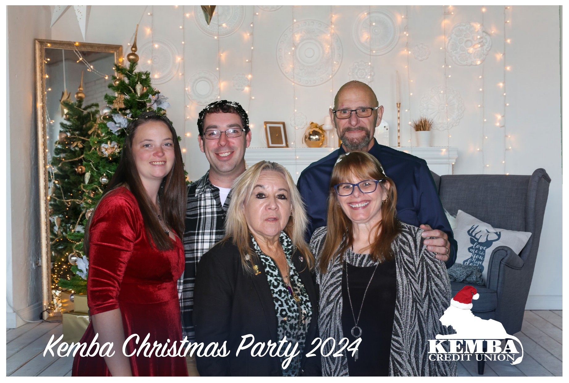 Kemba Credit Union Christmas Party | View more photos from the event at gallery.photoboothcincy.com/u/PhotoBoothCincy/Kemba-Credit-Union-Christmas-Party