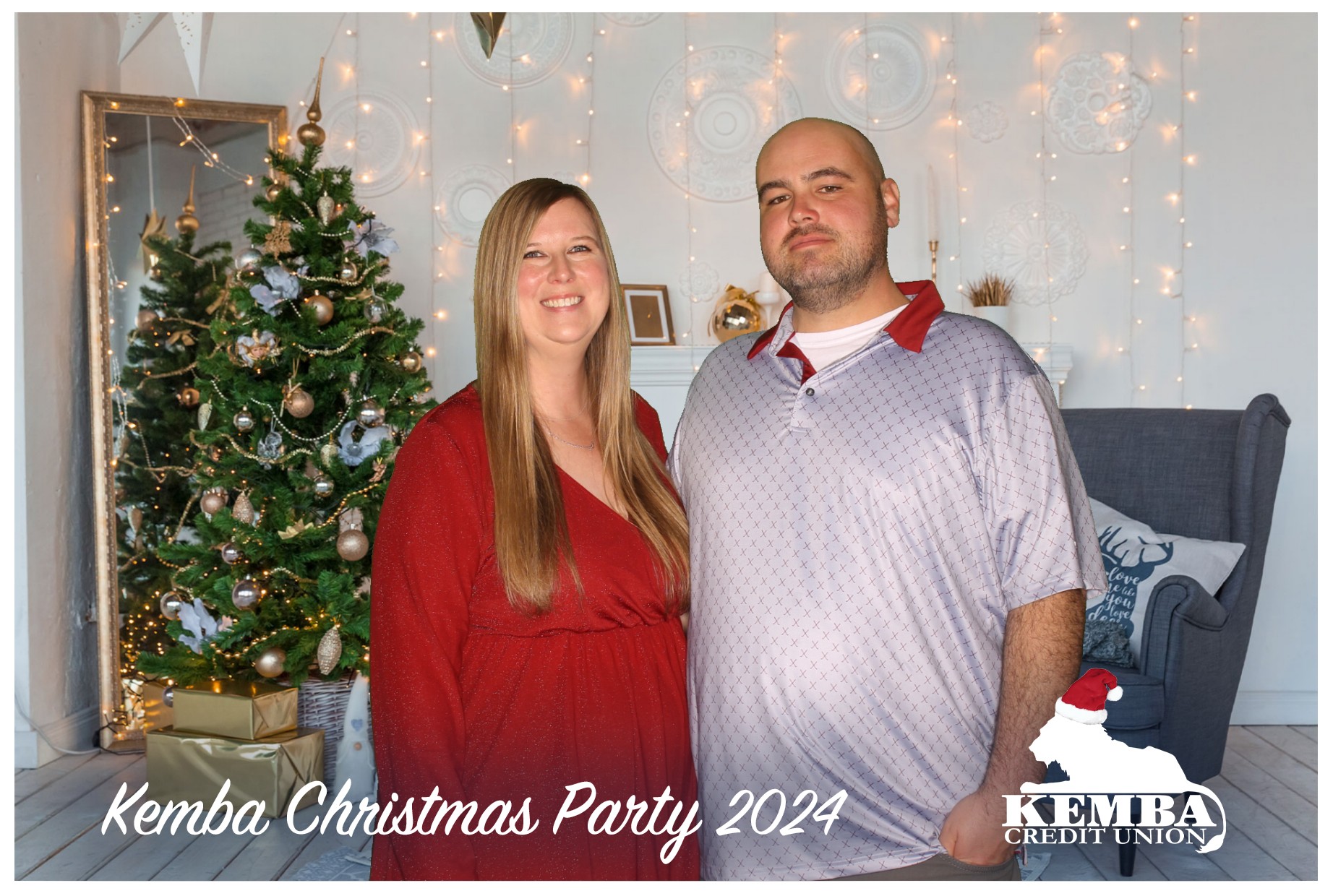 Kemba Credit Union Christmas Party | View more photos from the event at gallery.photoboothcincy.com/u/PhotoBoothCincy/Kemba-Credit-Union-Christmas-Party