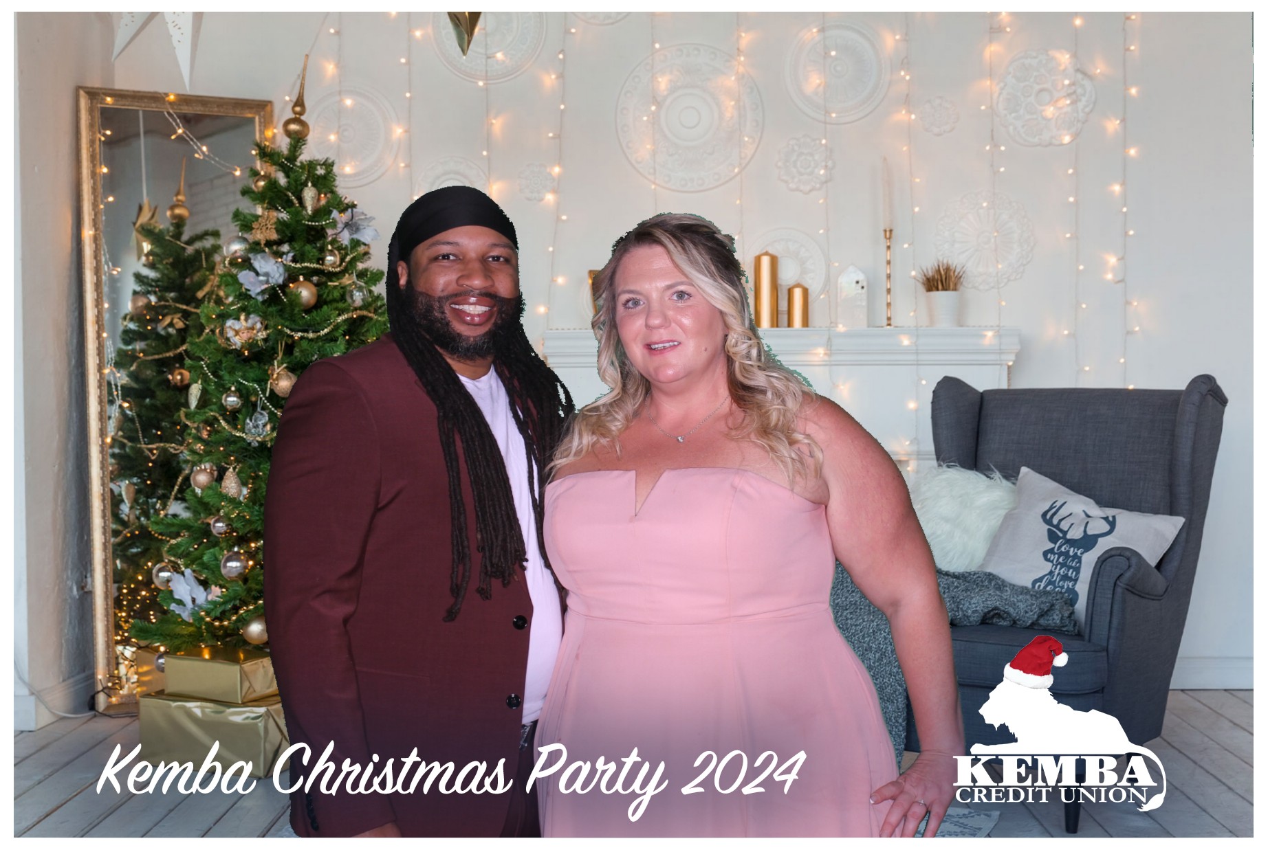 Kemba Credit Union Christmas Party | View more photos from the event at gallery.photoboothcincy.com/u/PhotoBoothCincy/Kemba-Credit-Union-Christmas-Party