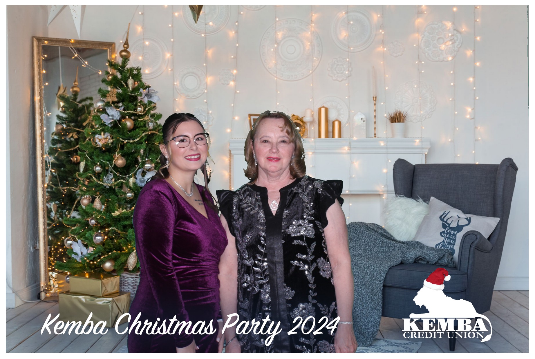 Kemba Credit Union Christmas Party | View more photos from the event at gallery.photoboothcincy.com/u/PhotoBoothCincy/Kemba-Credit-Union-Christmas-Party