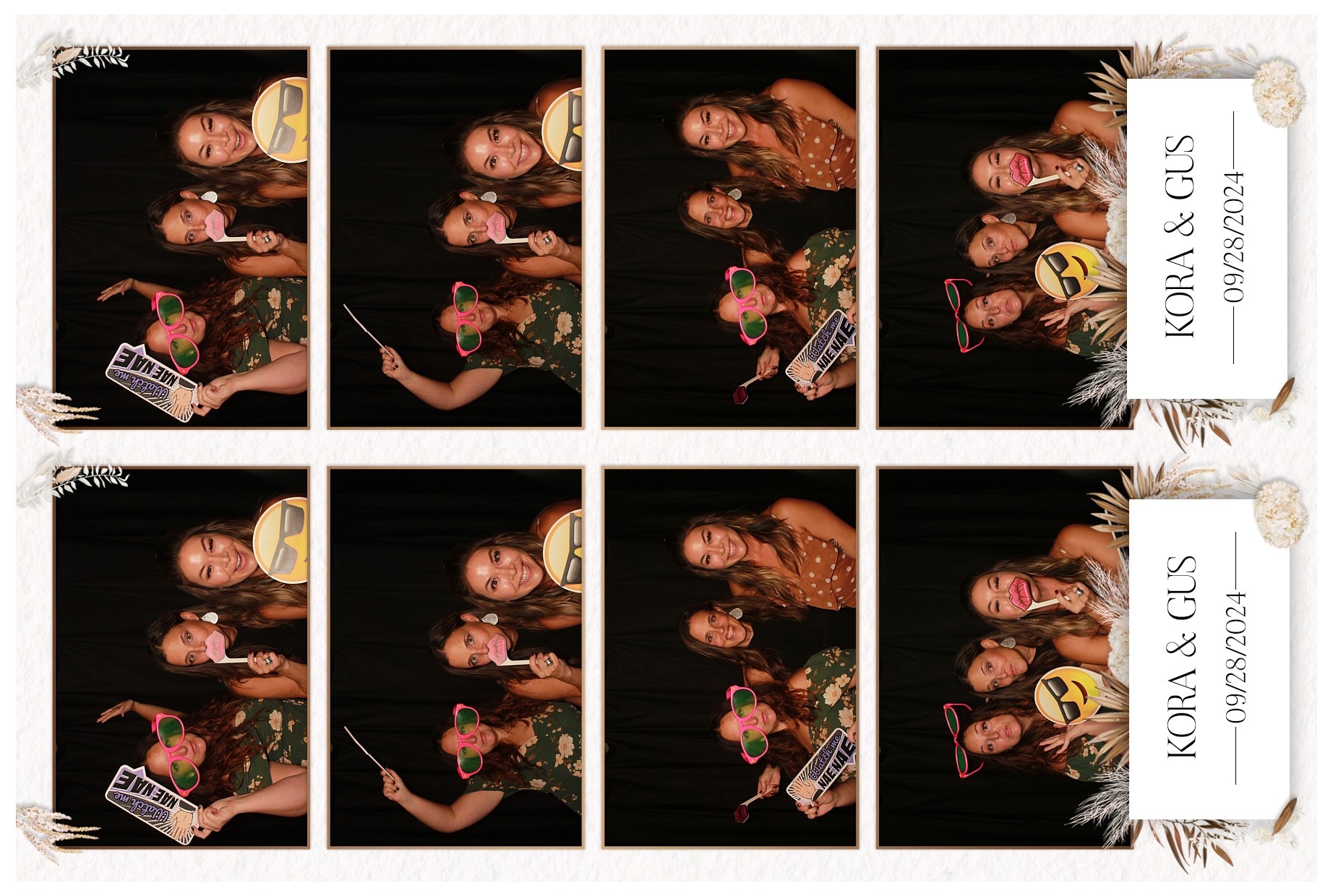 Kora Combs Reception | View more photos from the event at gallery.photoboothcincy.com/u/PhotoBoothCincy/Kora-Combs-Reception