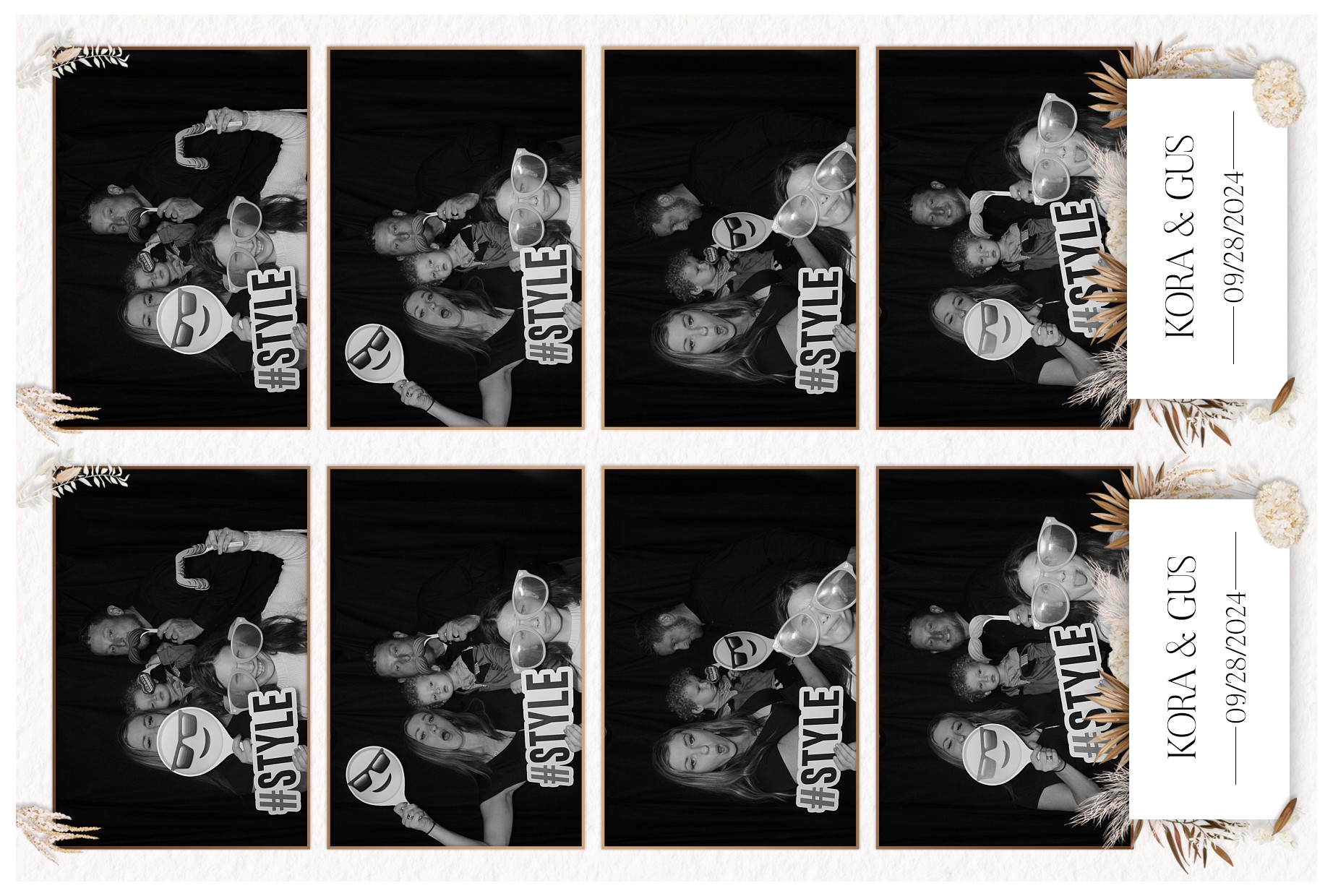 Kora Combs Reception | View more photos from the event at gallery.photoboothcincy.com/u/PhotoBoothCincy/Kora-Combs-Reception
