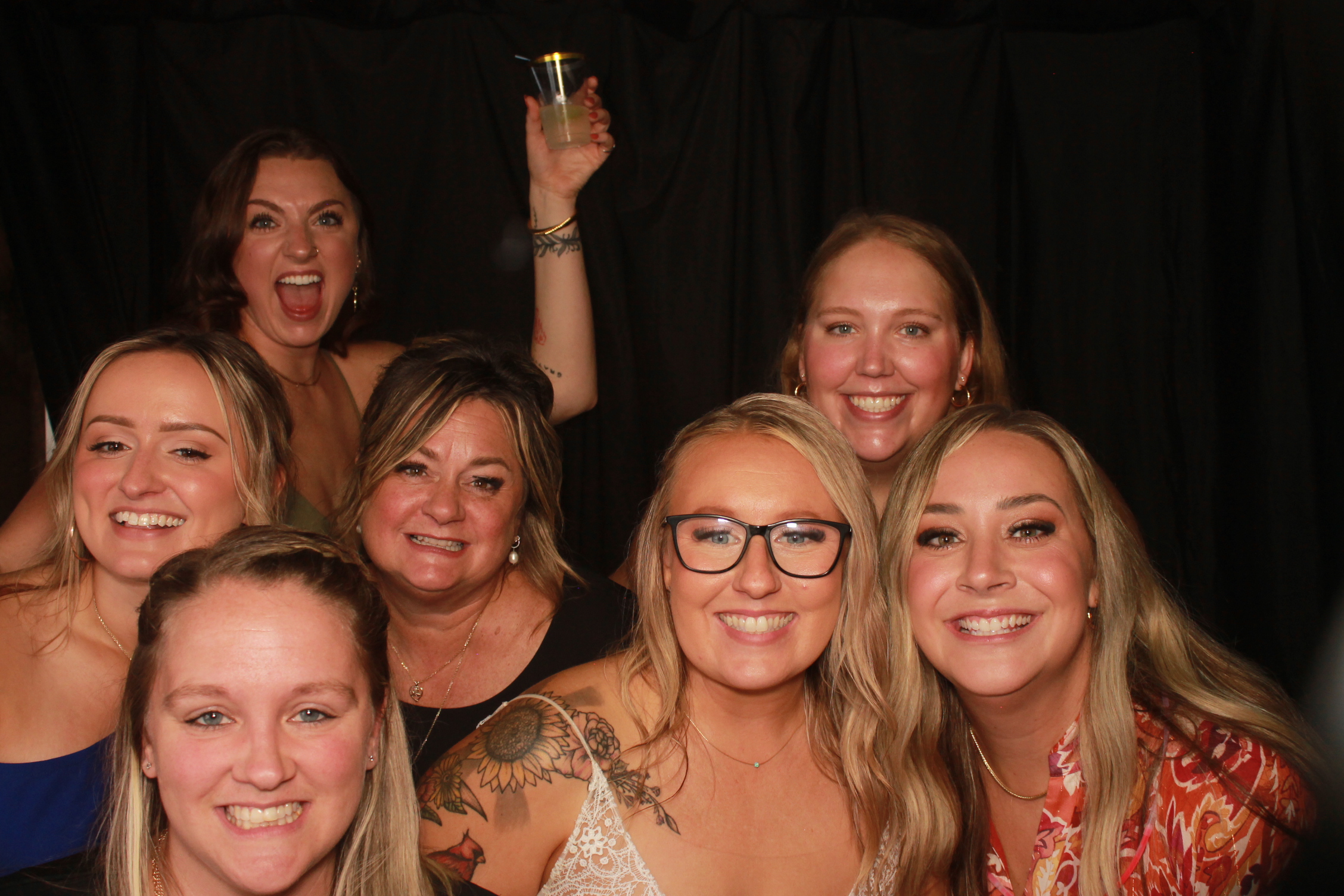 Kora Combs Reception | View more photos from the event at gallery.photoboothcincy.com/u/PhotoBoothCincy/Kora-Combs-Reception