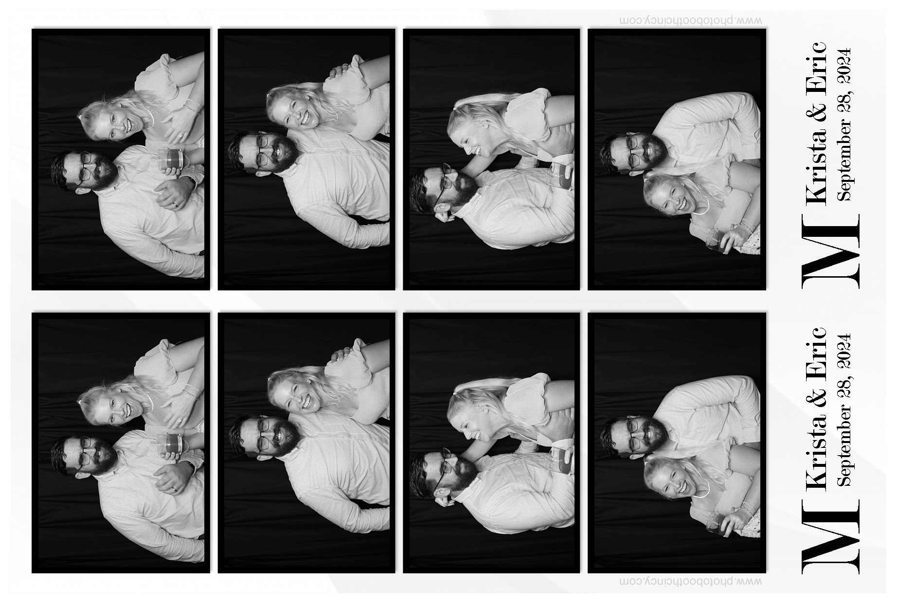 Krista & Eric | View more photos from the event at gallery.photoboothcincy.com/u/PhotoBoothCincy/Krista-Eric
