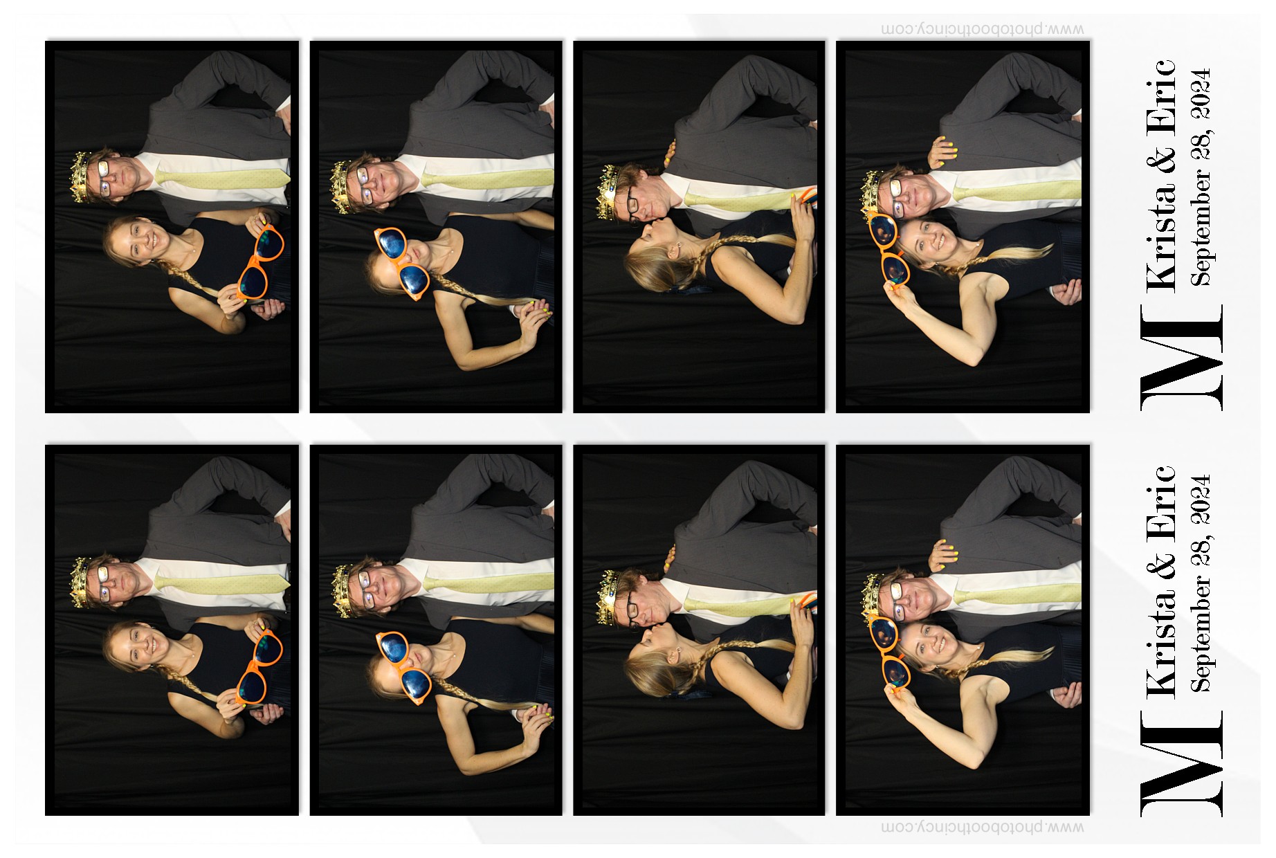 Krista & Eric | View more photos from the event at gallery.photoboothcincy.com/u/PhotoBoothCincy/Krista-Eric