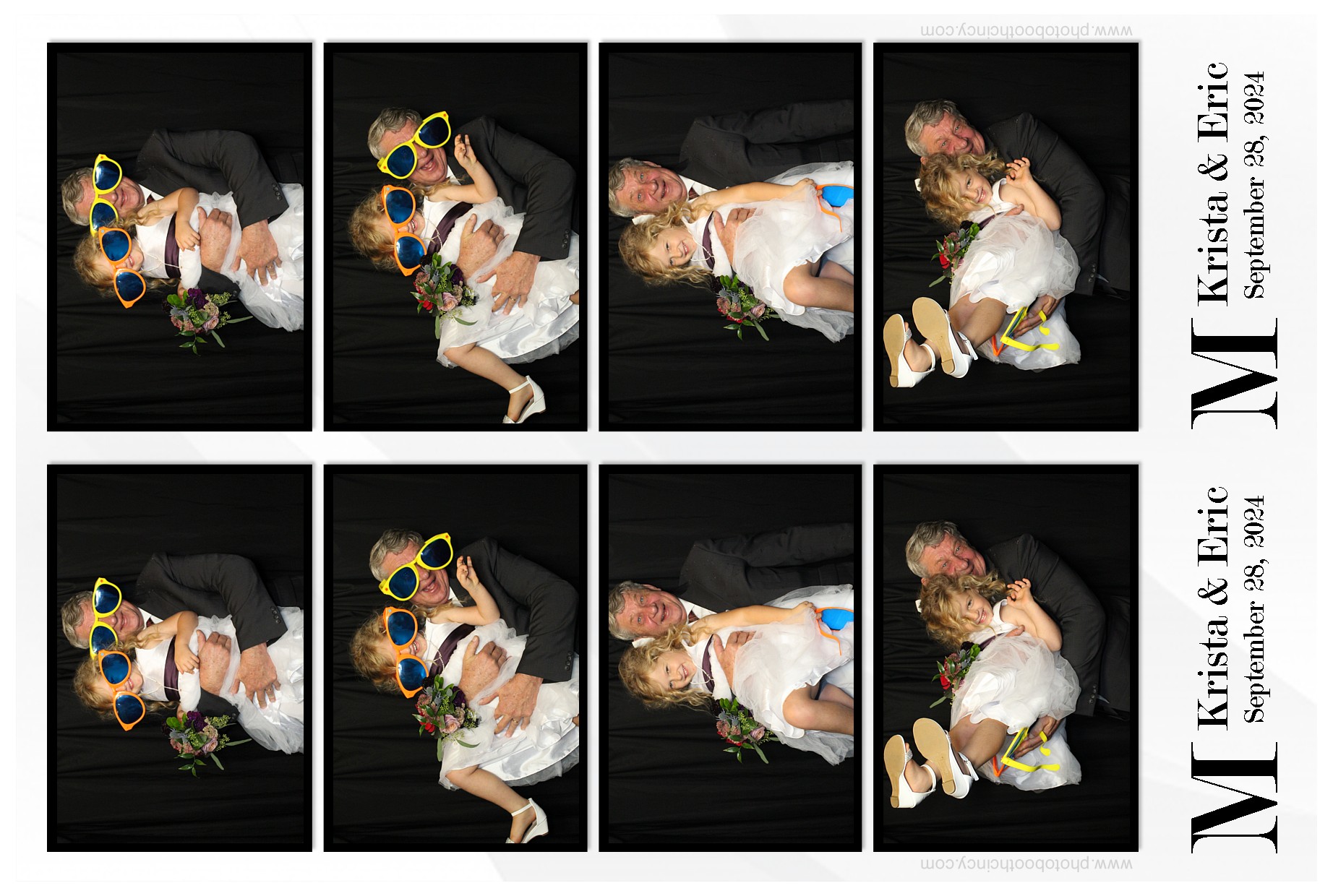 Krista & Eric | View more photos from the event at gallery.photoboothcincy.com/u/PhotoBoothCincy/Krista-Eric