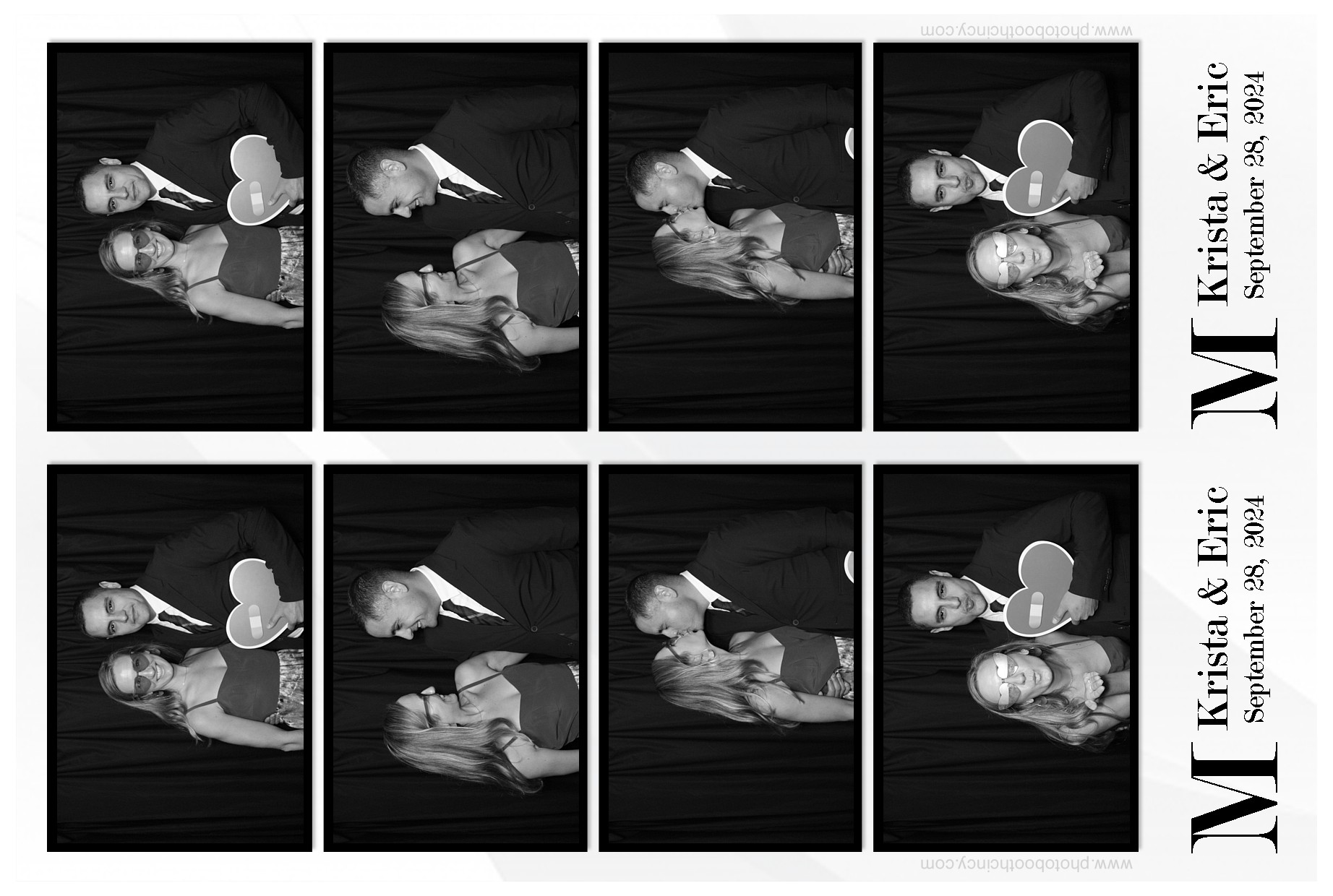 Krista & Eric | View more photos from the event at gallery.photoboothcincy.com/u/PhotoBoothCincy/Krista-Eric