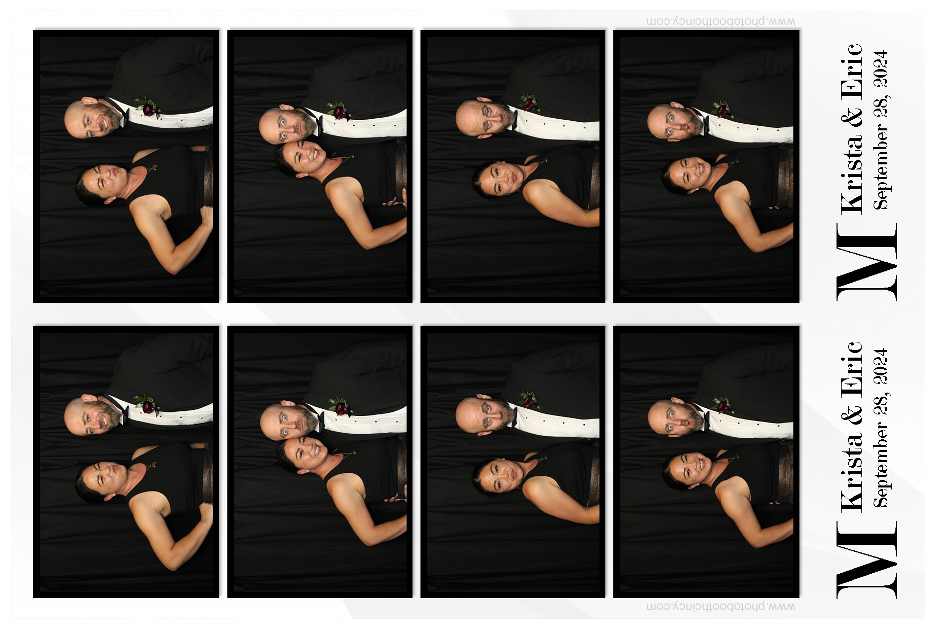Krista & Eric | View more photos from the event at gallery.photoboothcincy.com/u/PhotoBoothCincy/Krista-Eric