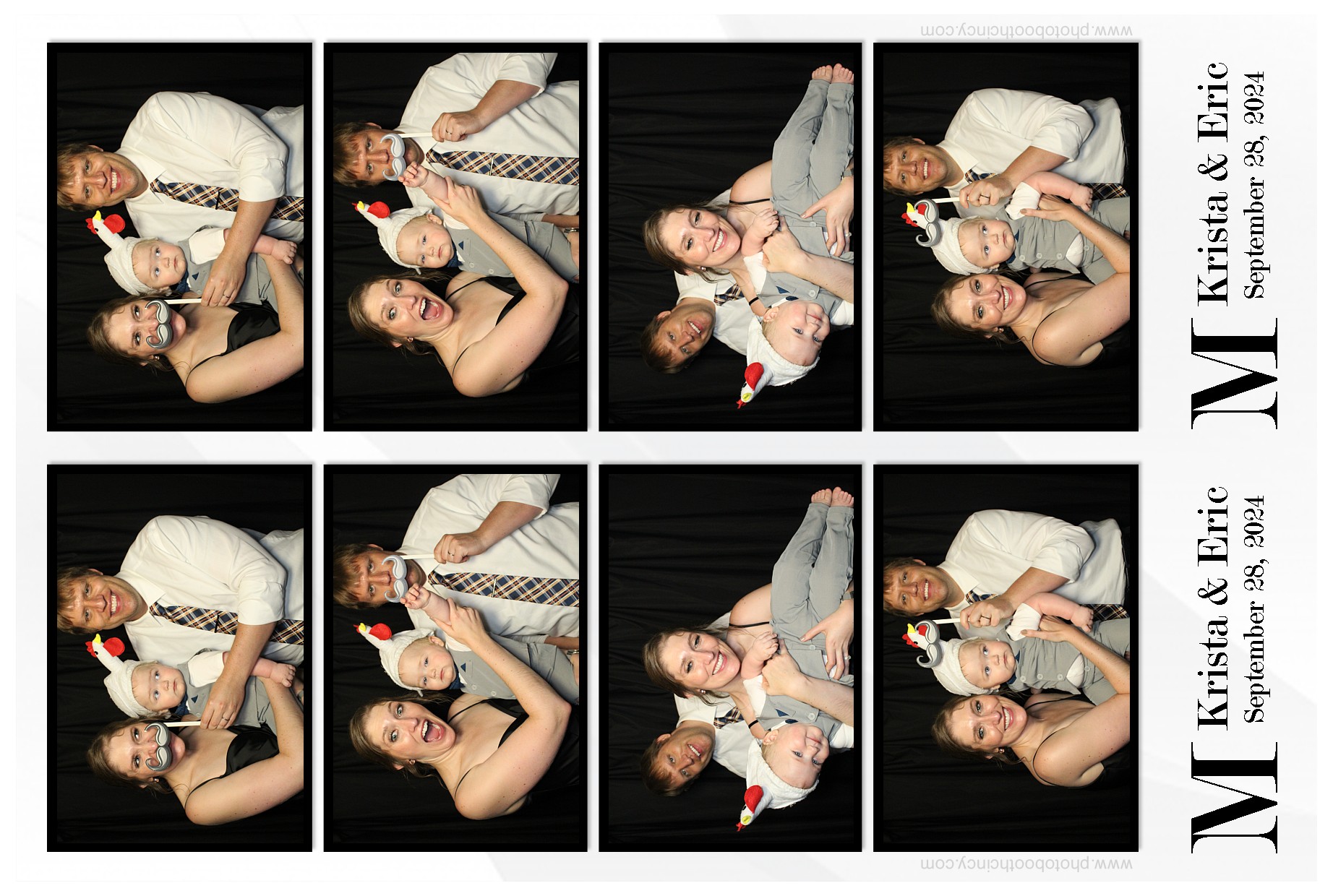 Krista & Eric | View more photos from the event at gallery.photoboothcincy.com/u/PhotoBoothCincy/Krista-Eric