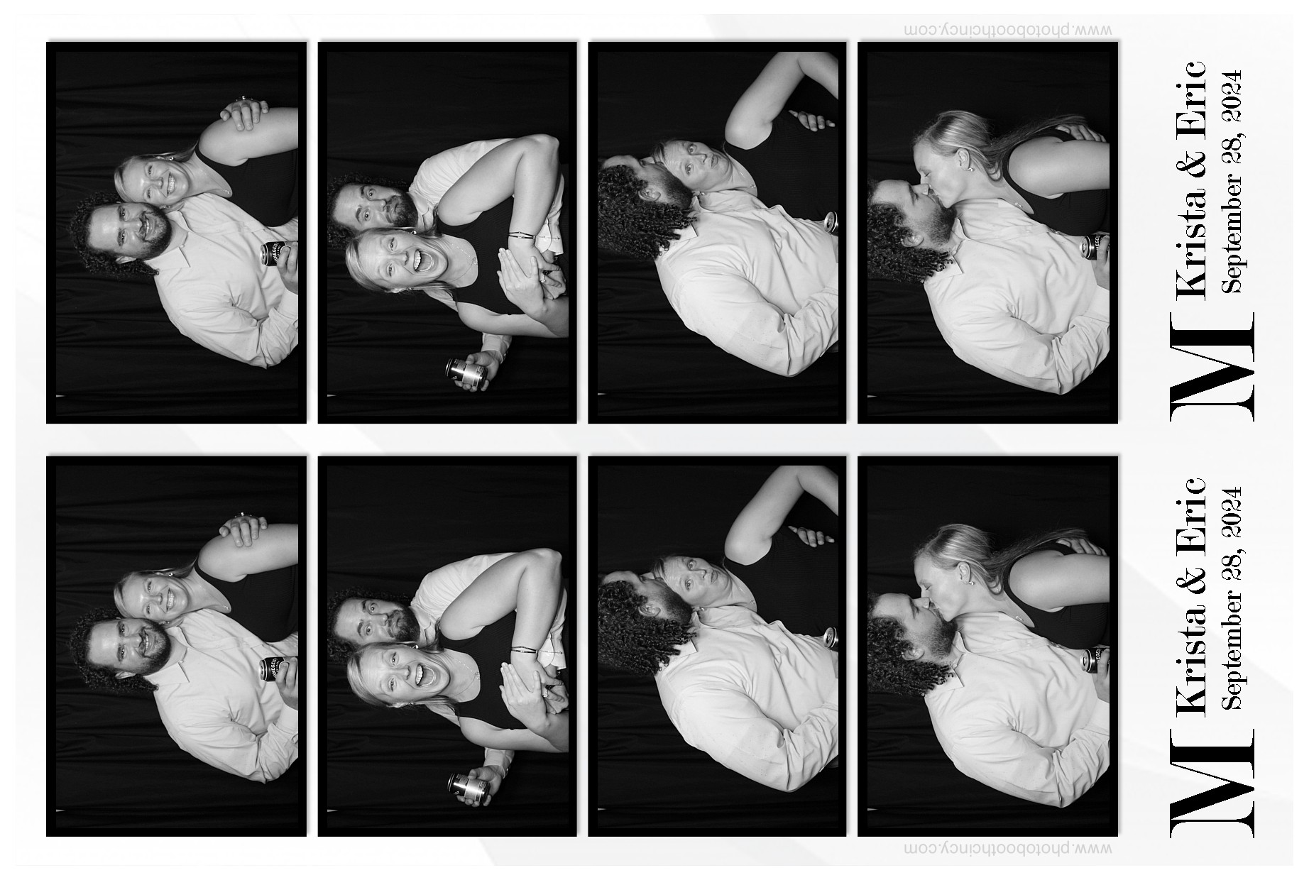 Krista & Eric | View more photos from the event at gallery.photoboothcincy.com/u/PhotoBoothCincy/Krista-Eric