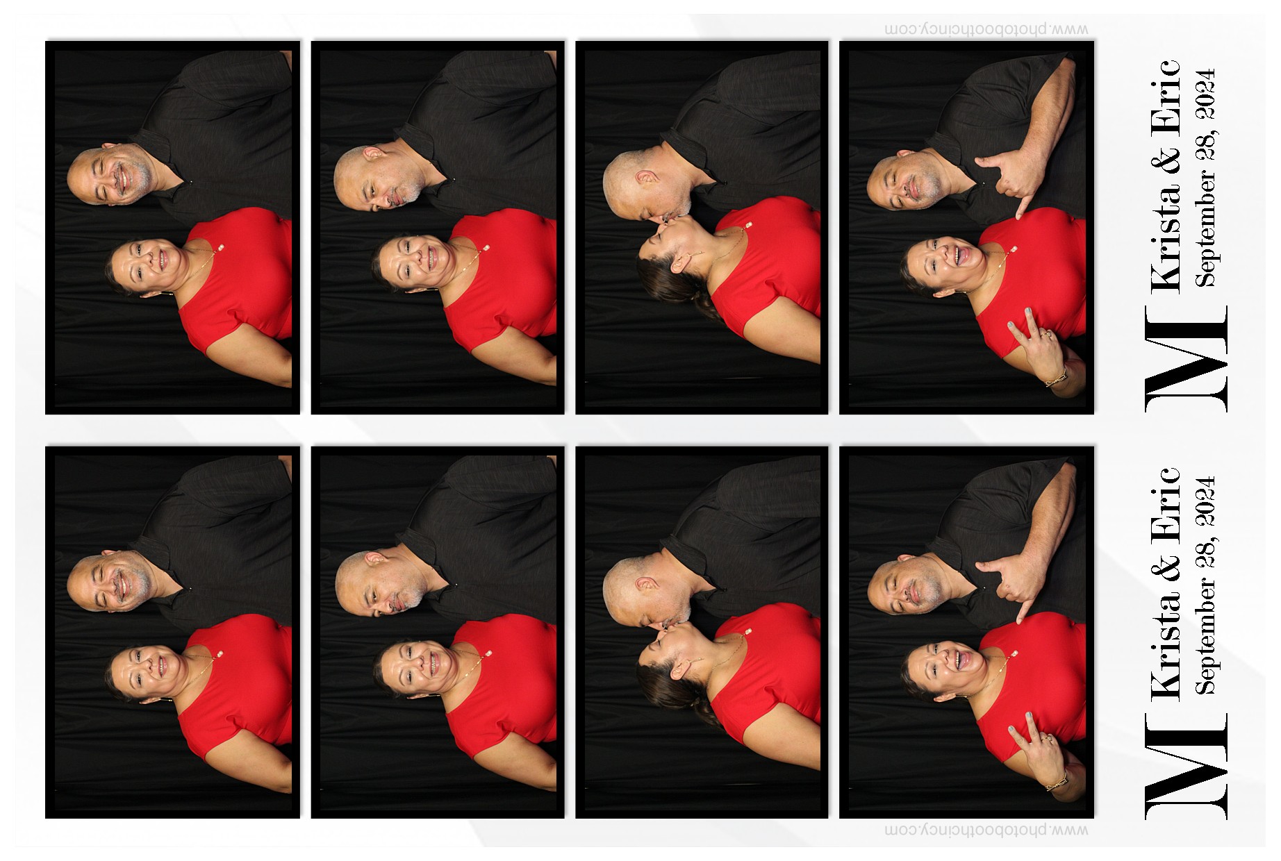 Krista & Eric | View more photos from the event at gallery.photoboothcincy.com/u/PhotoBoothCincy/Krista-Eric