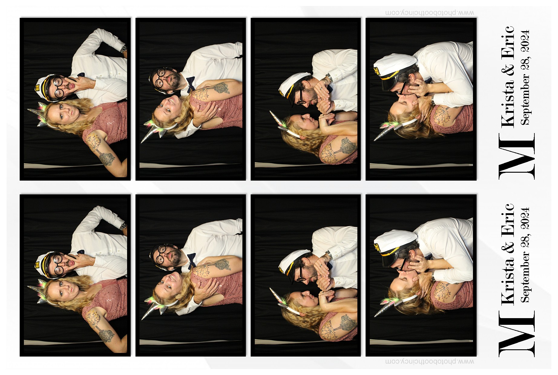 Krista & Eric | View more photos from the event at gallery.photoboothcincy.com/u/PhotoBoothCincy/Krista-Eric