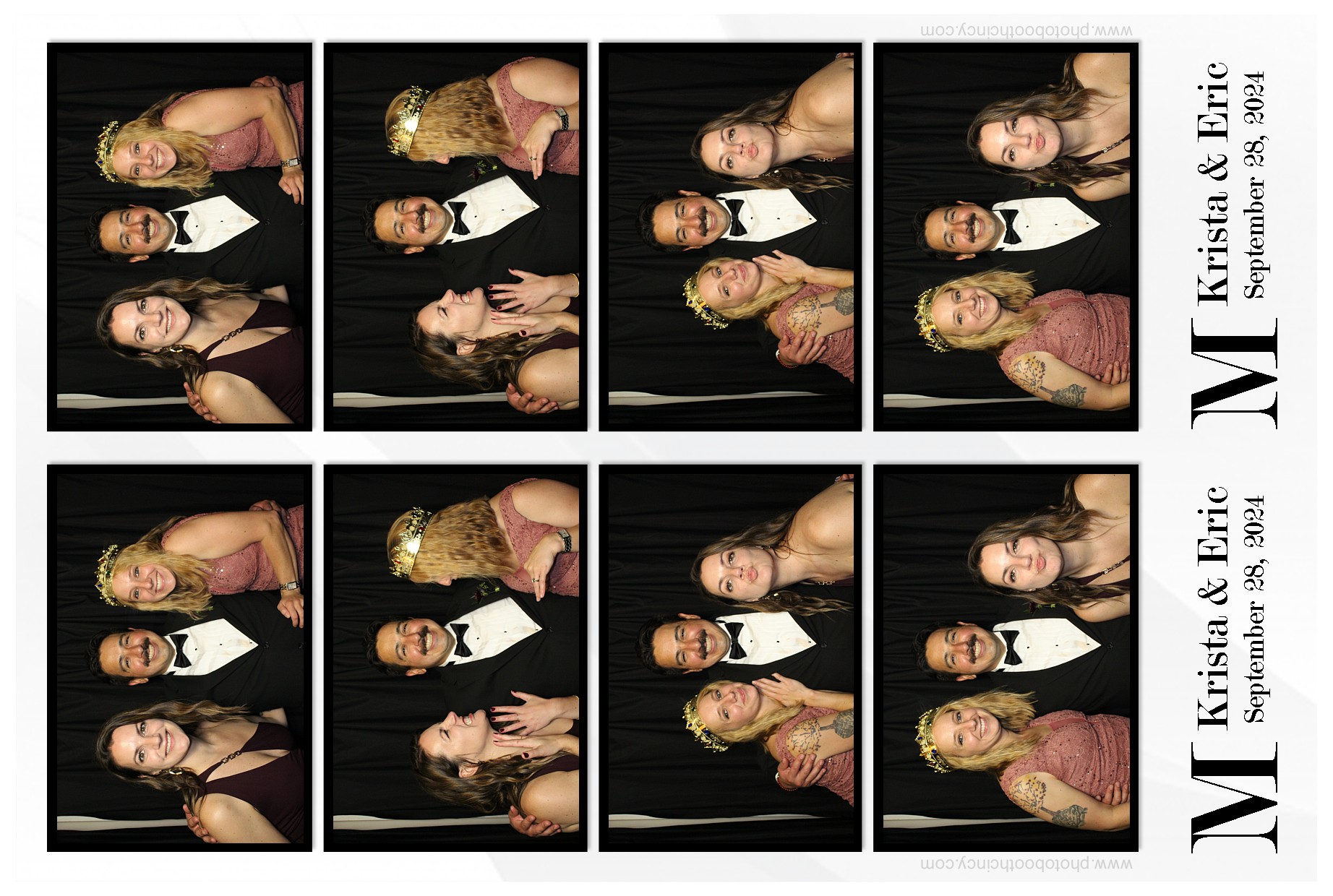 Krista & Eric | View more photos from the event at gallery.photoboothcincy.com/u/PhotoBoothCincy/Krista-Eric