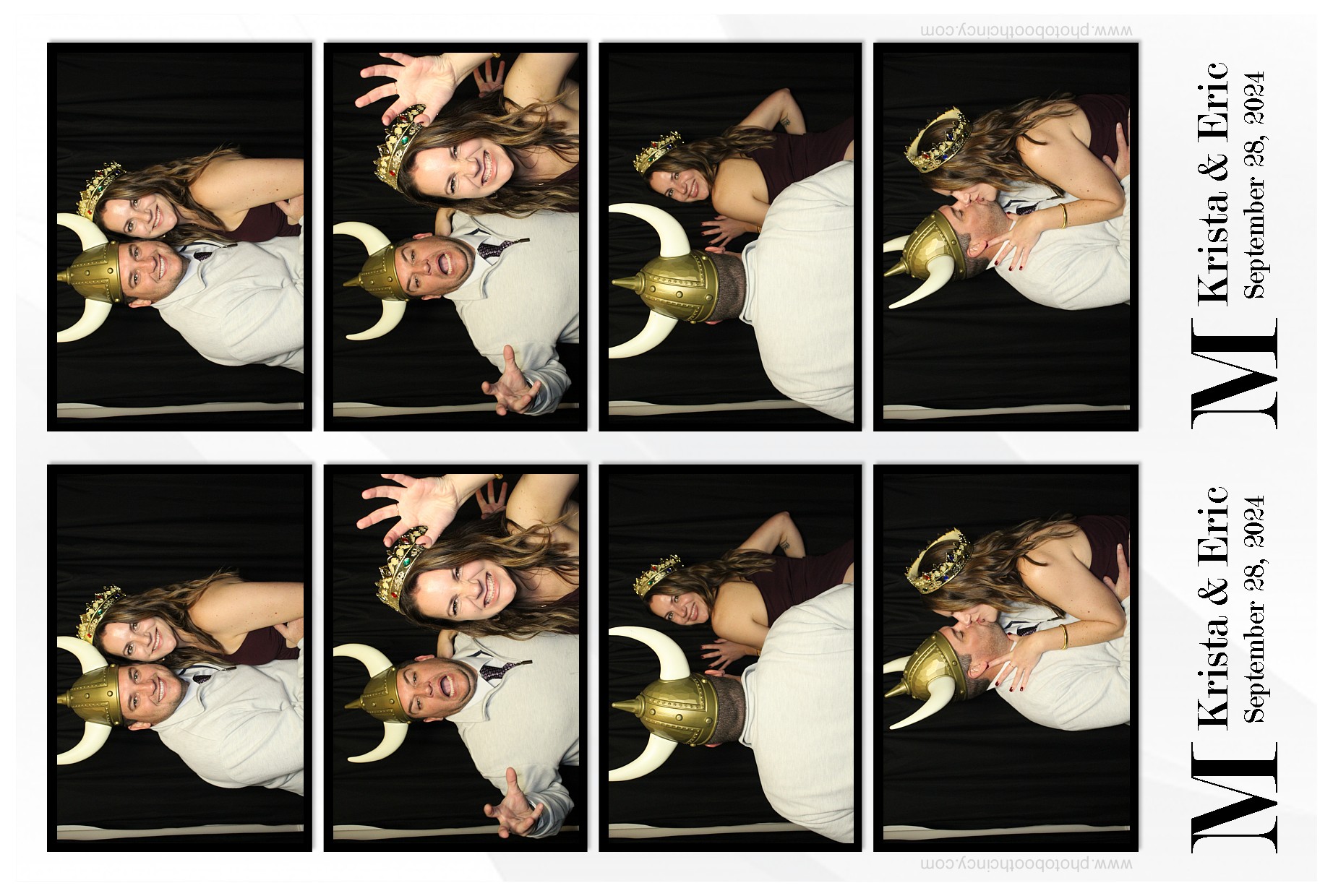 Krista & Eric | View more photos from the event at gallery.photoboothcincy.com/u/PhotoBoothCincy/Krista-Eric