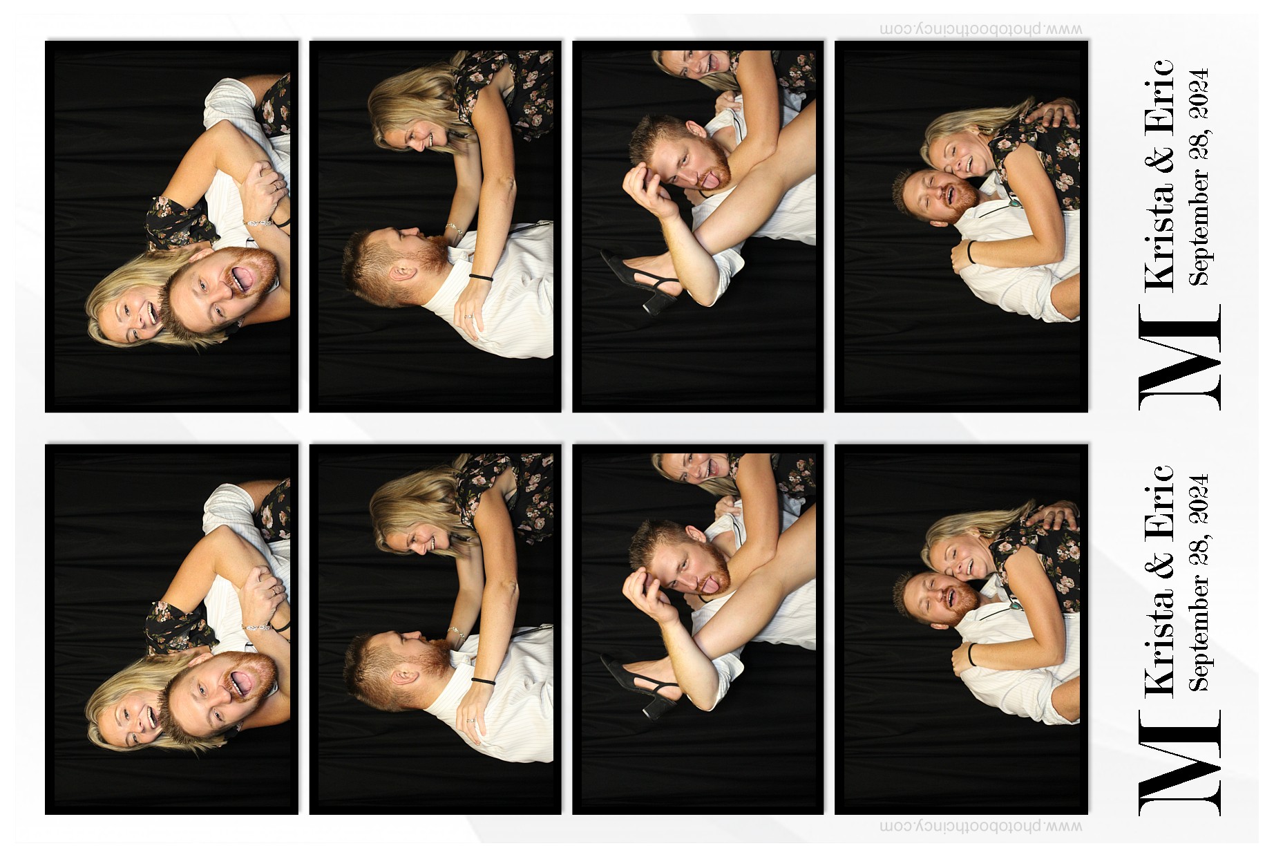 Krista & Eric | View more photos from the event at gallery.photoboothcincy.com/u/PhotoBoothCincy/Krista-Eric