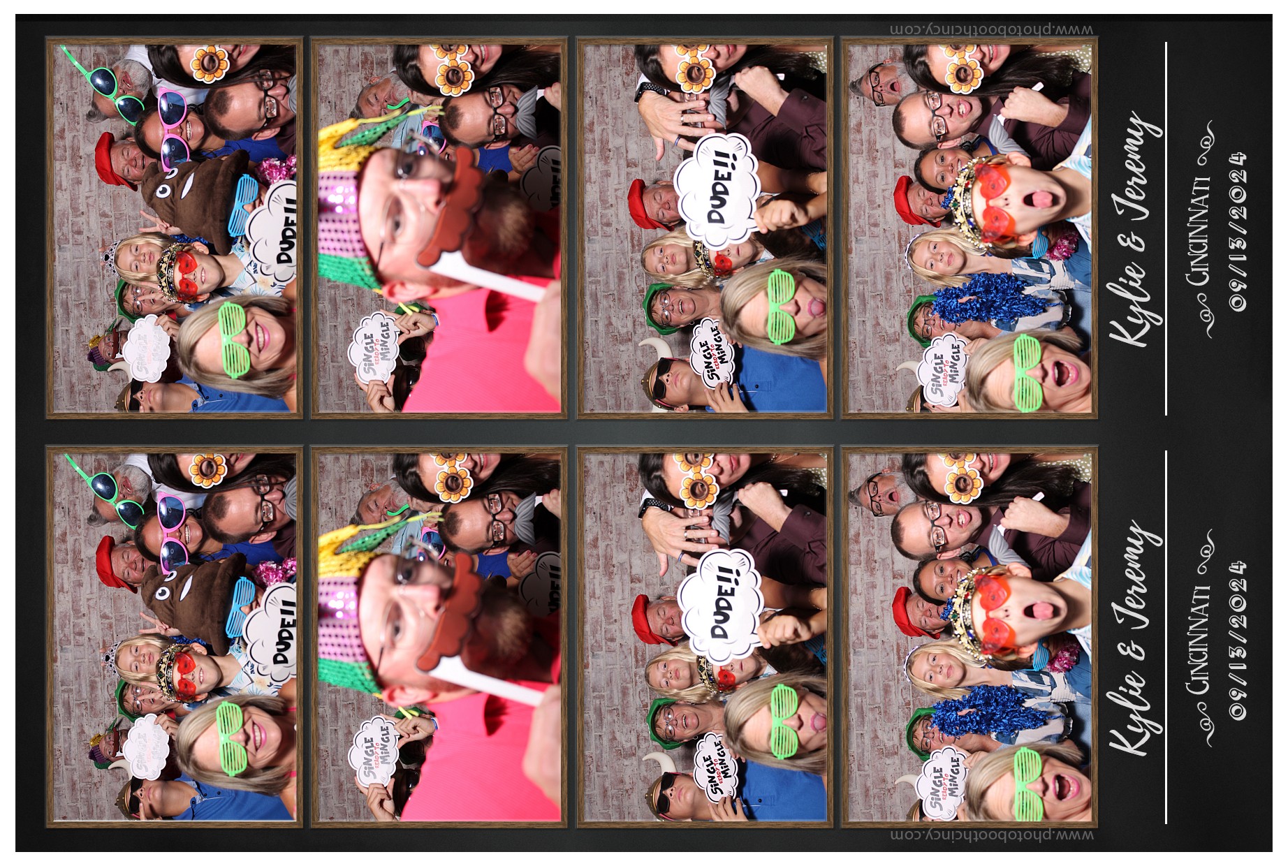 Kylie & Jeremy  | View more photos from the event at gallery.photoboothcincy.com/u/PhotoBoothCincy/Kylie-Jeremy