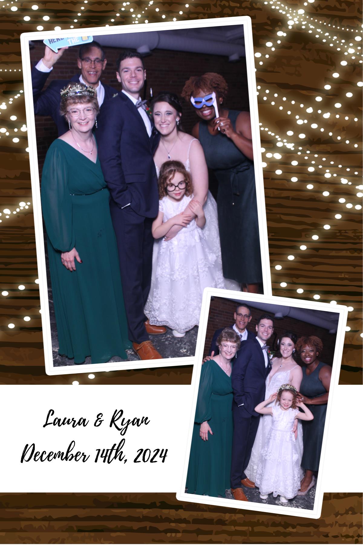 Laura & Ryan | View more photos from the event at gallery.photoboothcincy.com/u/PhotoBoothCincy/Laura-Ryan-0