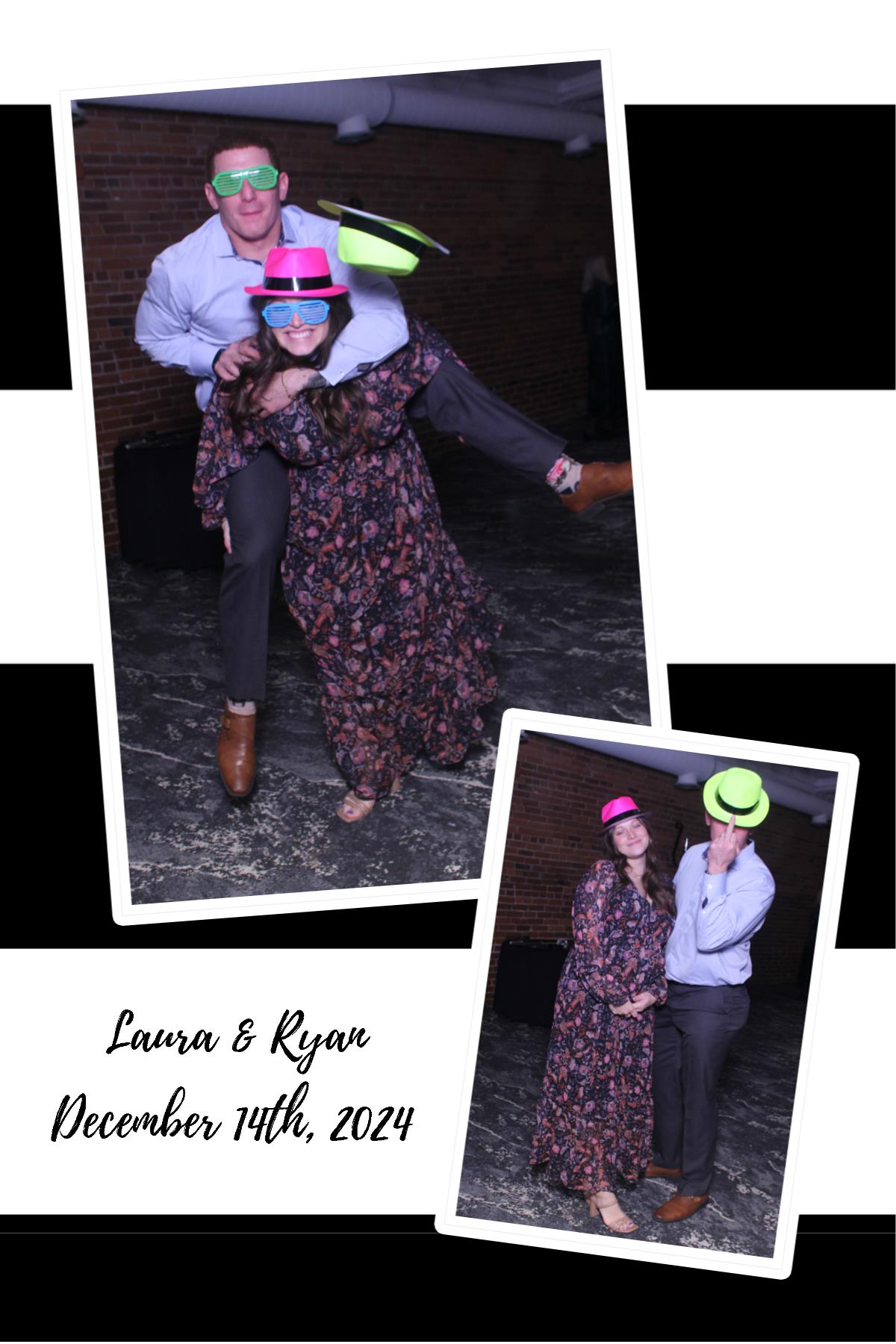 Laura & Ryan | View more photos from the event at gallery.photoboothcincy.com/u/PhotoBoothCincy/Laura-Ryan-0