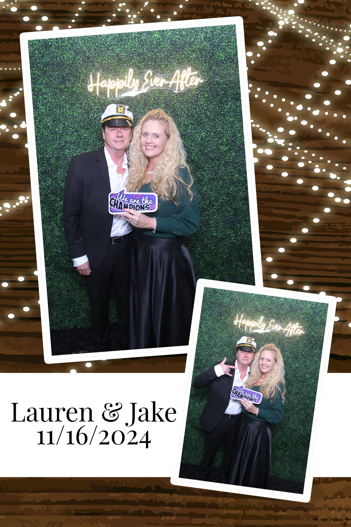 Lauren & Jake | View more photos from the event at gallery.photoboothcincy.com/u/PhotoBoothCincy/Lauren-Jake