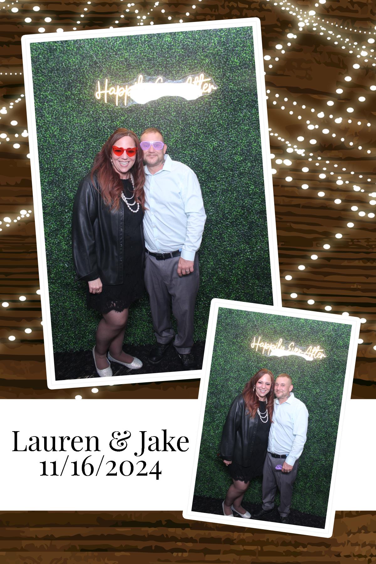Lauren & Jake | View more photos from the event at gallery.photoboothcincy.com/u/PhotoBoothCincy/Lauren-Jake