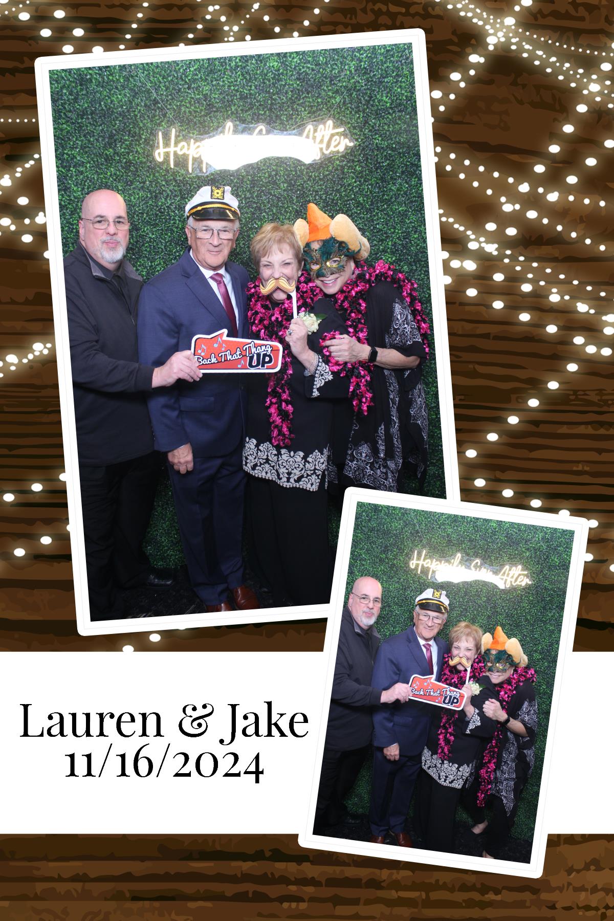 Lauren & Jake | View more photos from the event at gallery.photoboothcincy.com/u/PhotoBoothCincy/Lauren-Jake