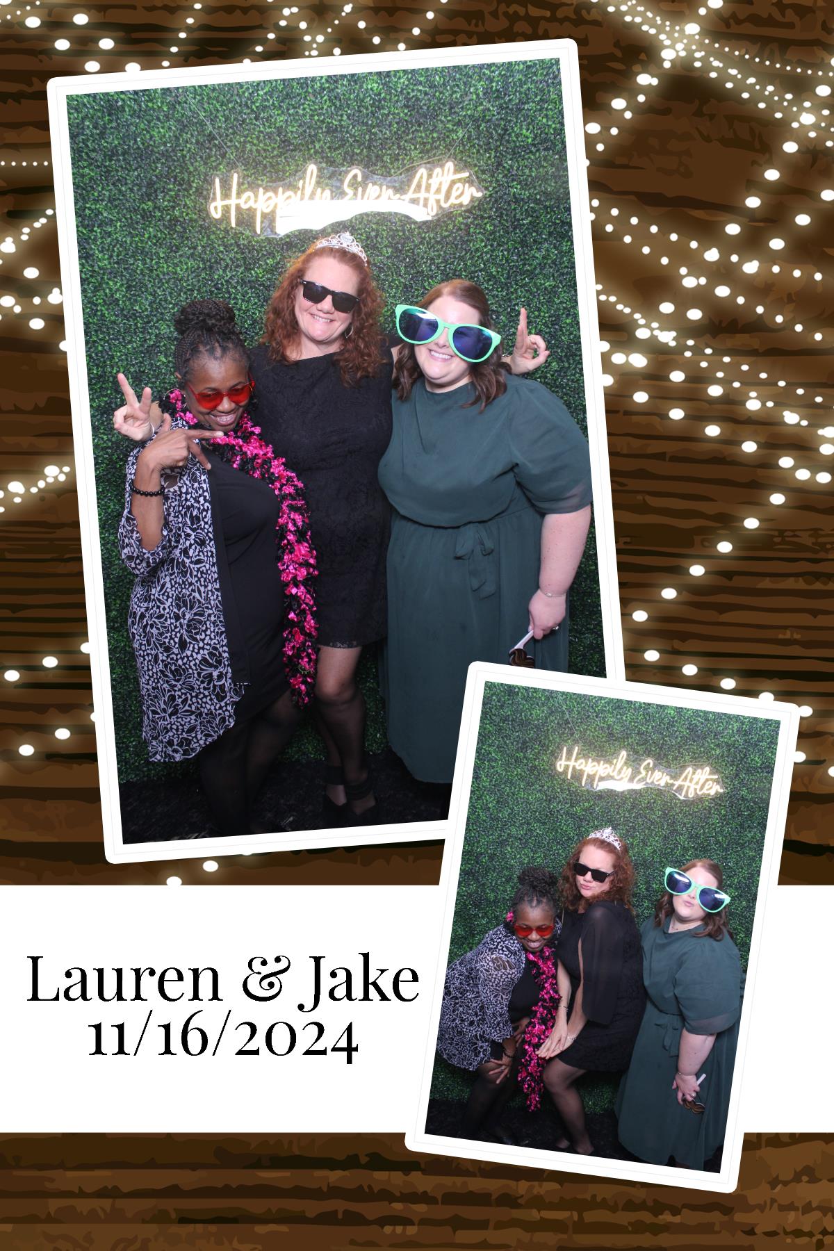 Lauren & Jake | View more photos from the event at gallery.photoboothcincy.com/u/PhotoBoothCincy/Lauren-Jake