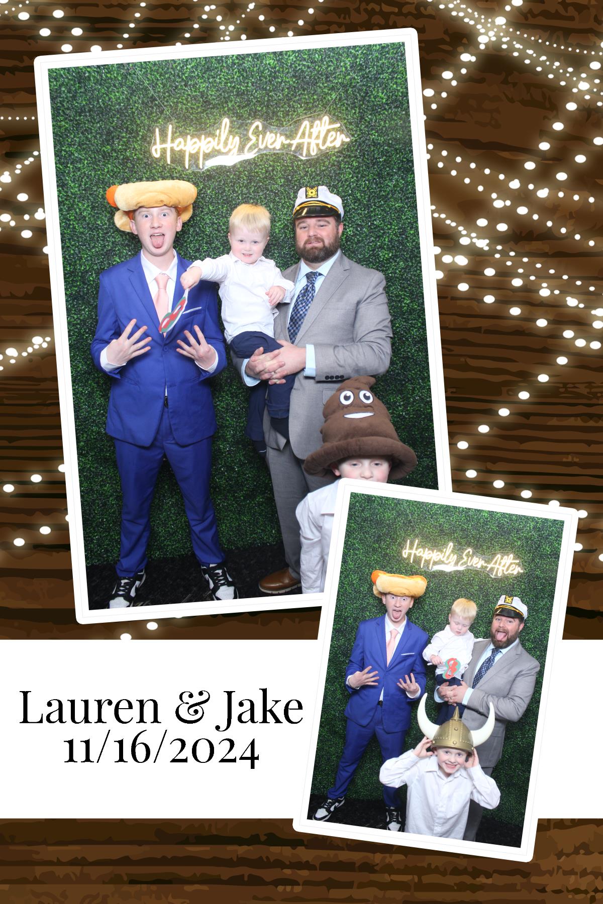 Lauren & Jake | View more photos from the event at gallery.photoboothcincy.com/u/PhotoBoothCincy/Lauren-Jake
