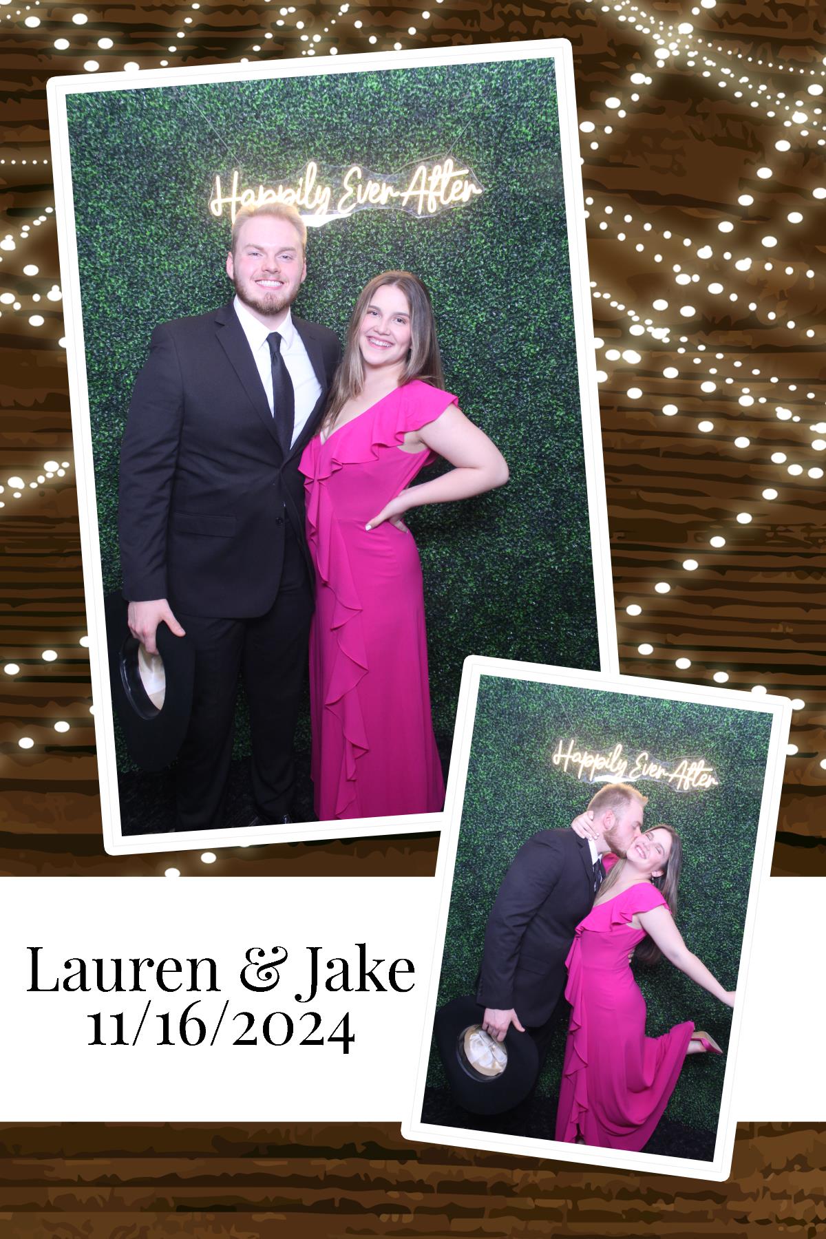 Lauren & Jake | View more photos from the event at gallery.photoboothcincy.com/u/PhotoBoothCincy/Lauren-Jake