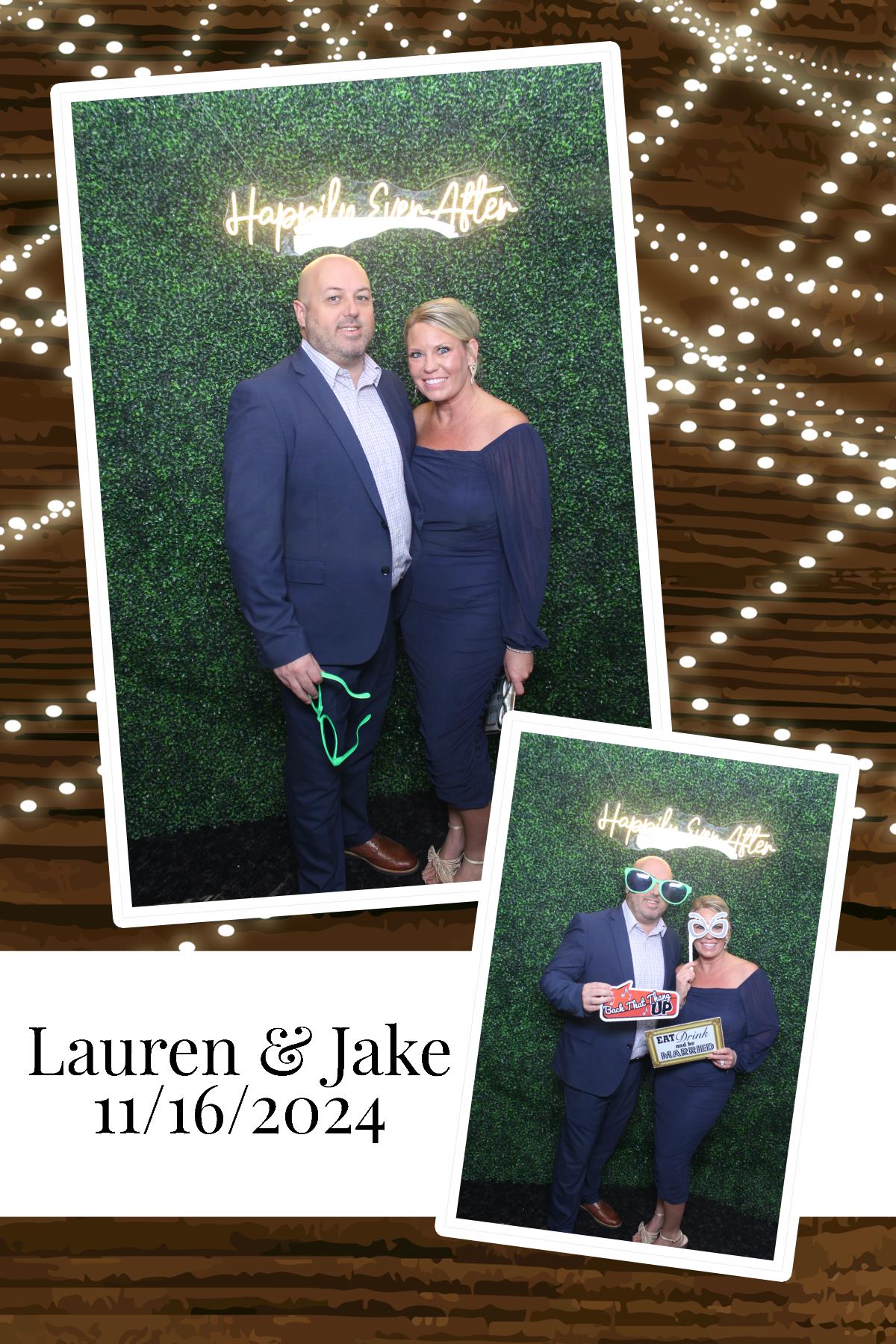 Lauren & Jake | View more photos from the event at gallery.photoboothcincy.com/u/PhotoBoothCincy/Lauren-Jake