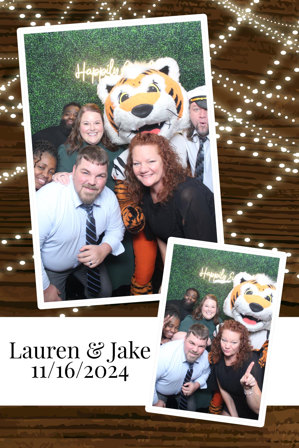 Lauren & Jake | View more photos from the event at gallery.photoboothcincy.com/u/PhotoBoothCincy/Lauren-Jake