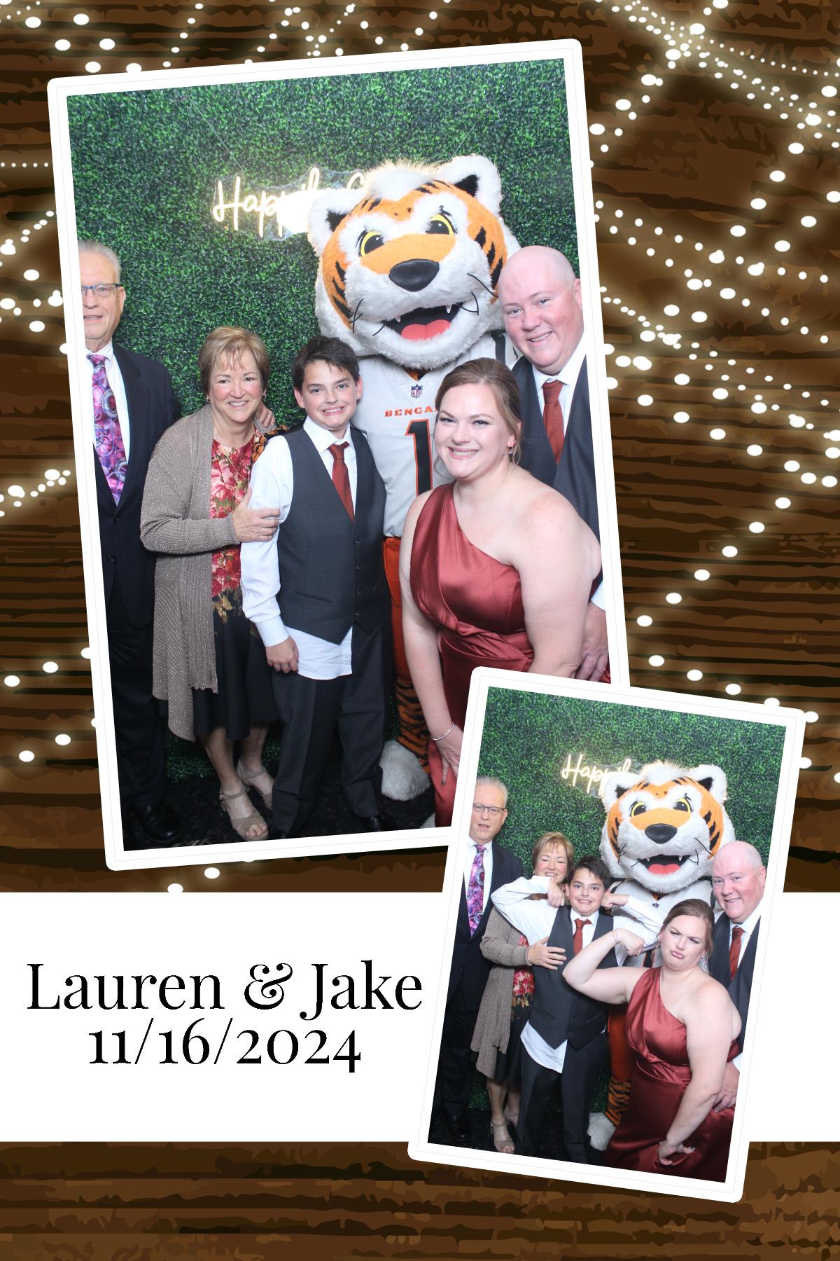 Lauren & Jake | View more photos from the event at gallery.photoboothcincy.com/u/PhotoBoothCincy/Lauren-Jake