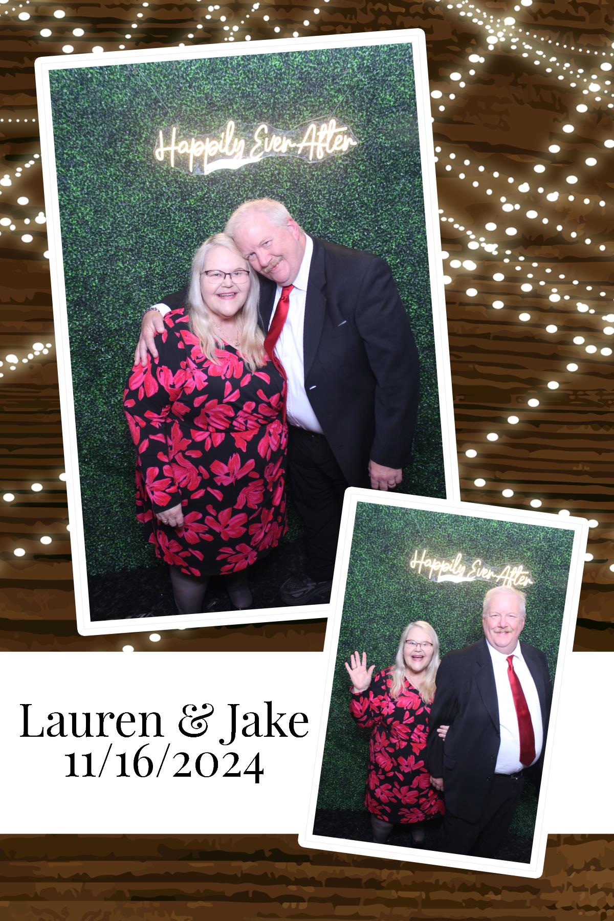 Lauren & Jake | View more photos from the event at gallery.photoboothcincy.com/u/PhotoBoothCincy/Lauren-Jake