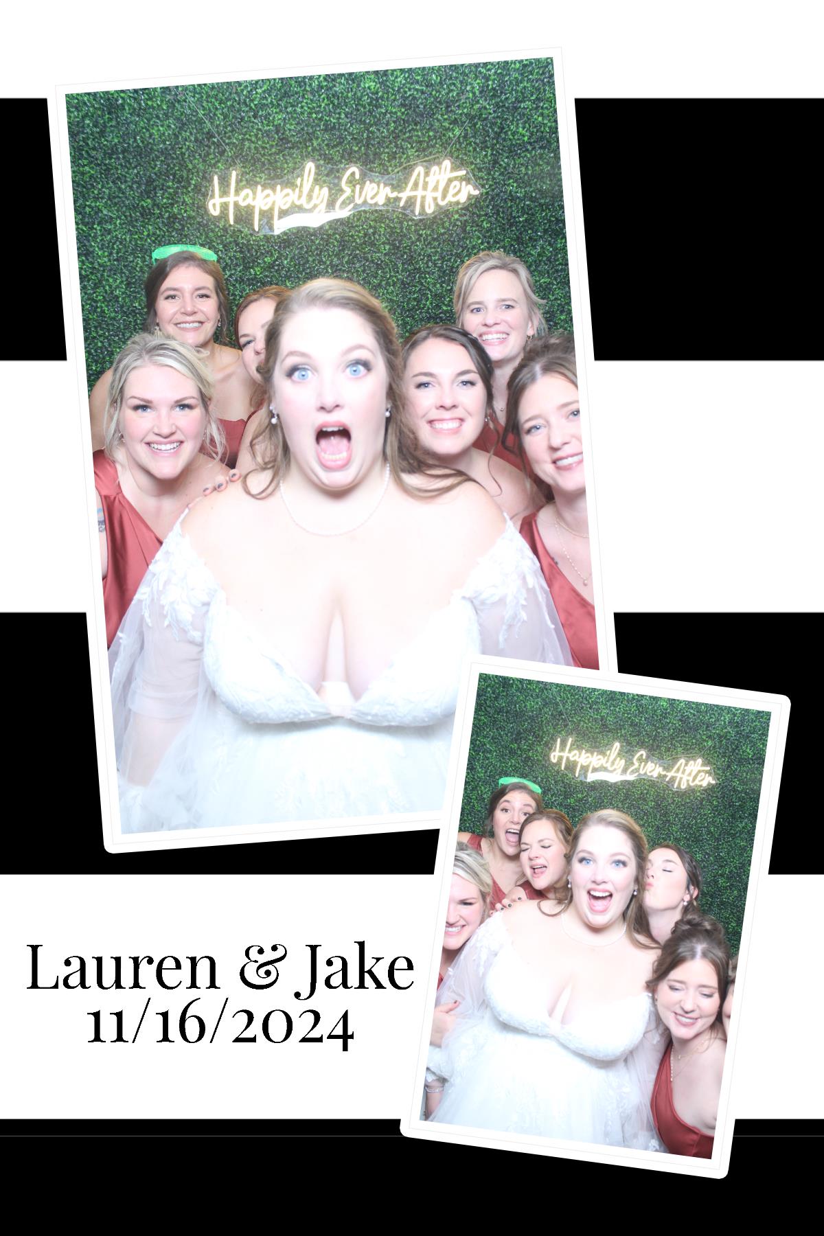 Lauren & Jake | View more photos from the event at gallery.photoboothcincy.com/u/PhotoBoothCincy/Lauren-Jake