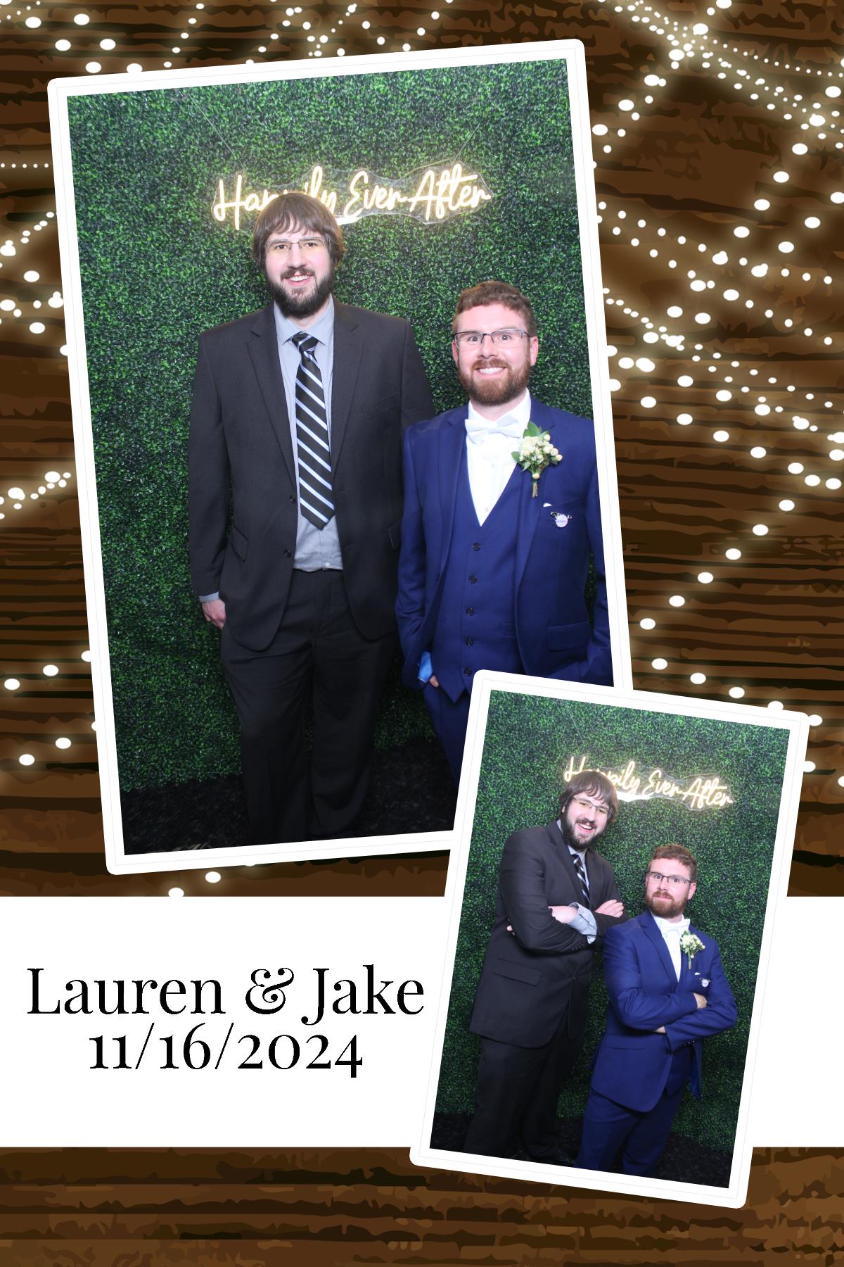 Lauren & Jake | View more photos from the event at gallery.photoboothcincy.com/u/PhotoBoothCincy/Lauren-Jake