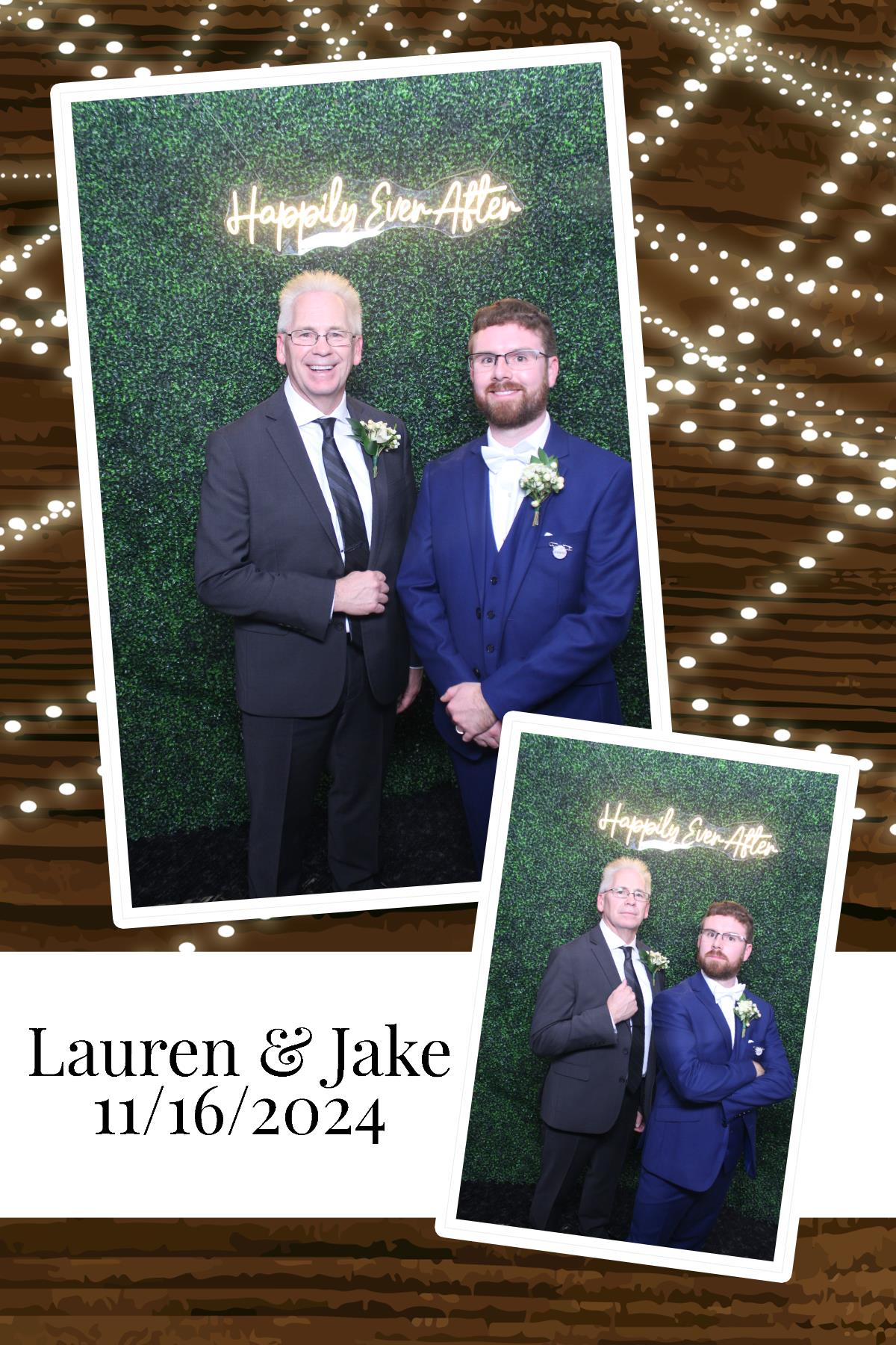 Lauren & Jake | View more photos from the event at gallery.photoboothcincy.com/u/PhotoBoothCincy/Lauren-Jake