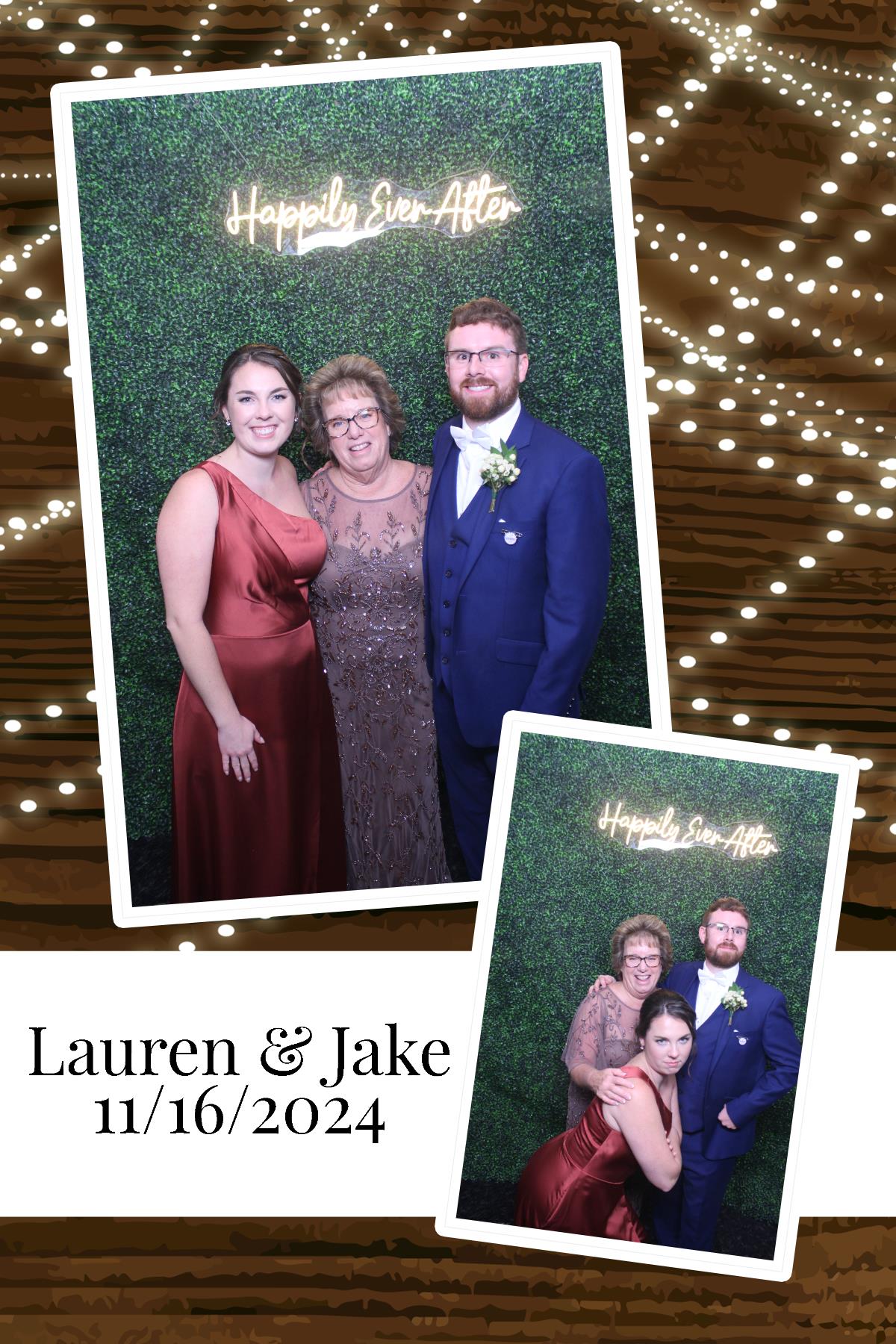 Lauren & Jake | View more photos from the event at gallery.photoboothcincy.com/u/PhotoBoothCincy/Lauren-Jake