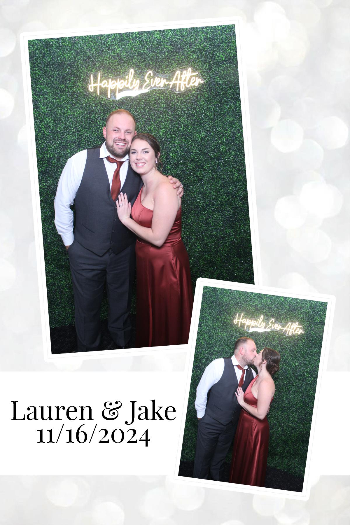 Lauren & Jake | View more photos from the event at gallery.photoboothcincy.com/u/PhotoBoothCincy/Lauren-Jake